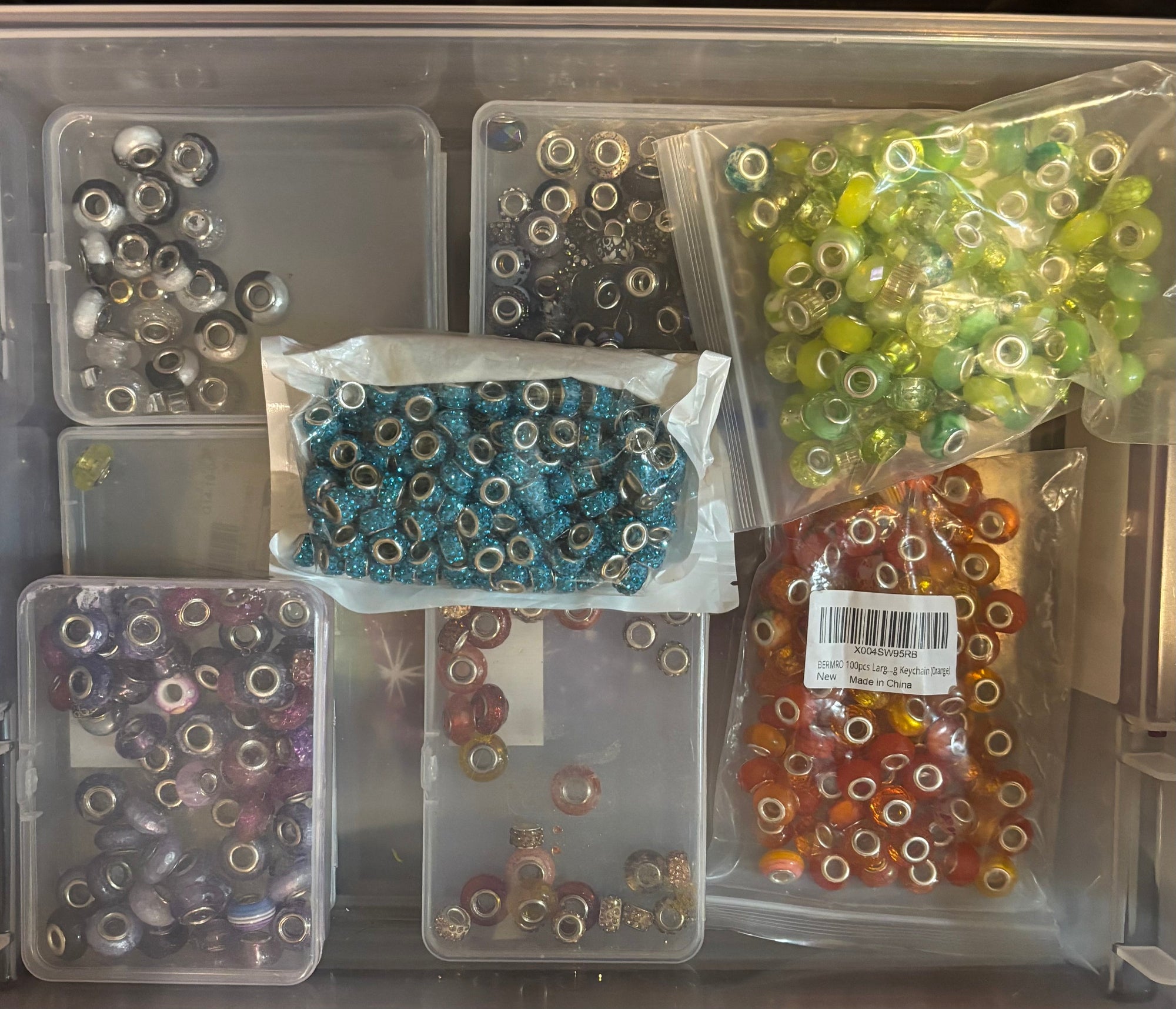 Charm Bracelet Color Beads