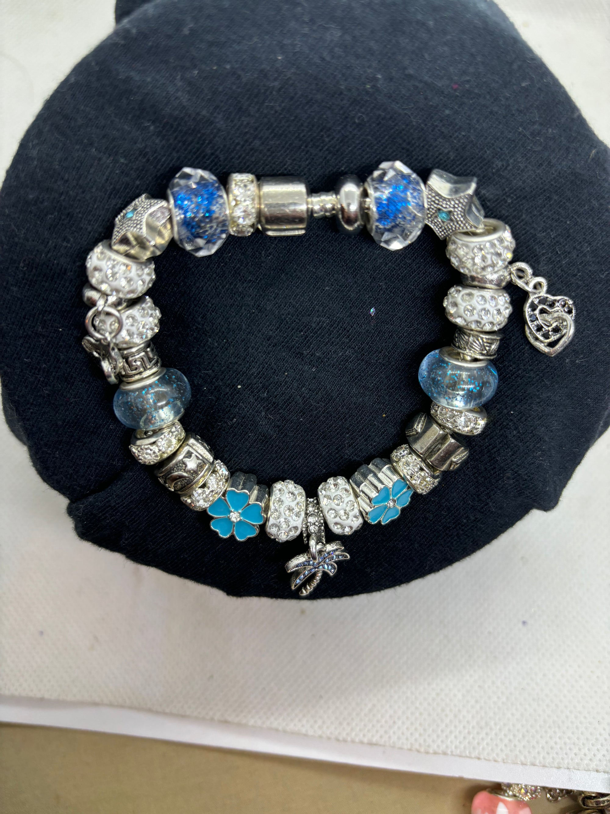 Palm Tree Charm Bracelet