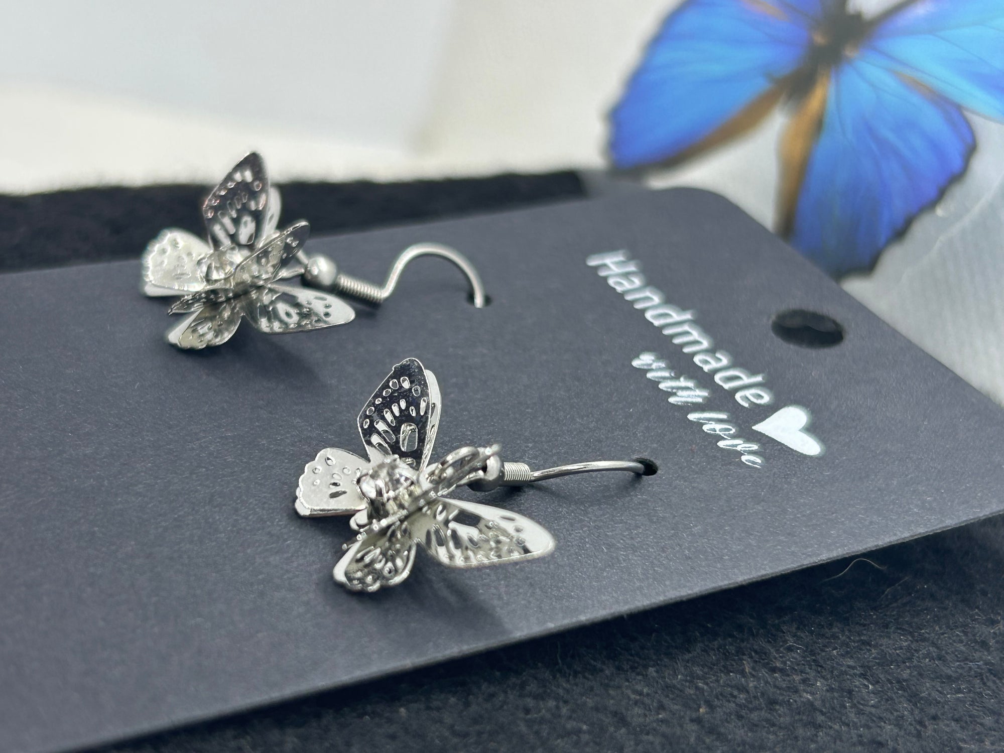 Small Butterfly Earrings