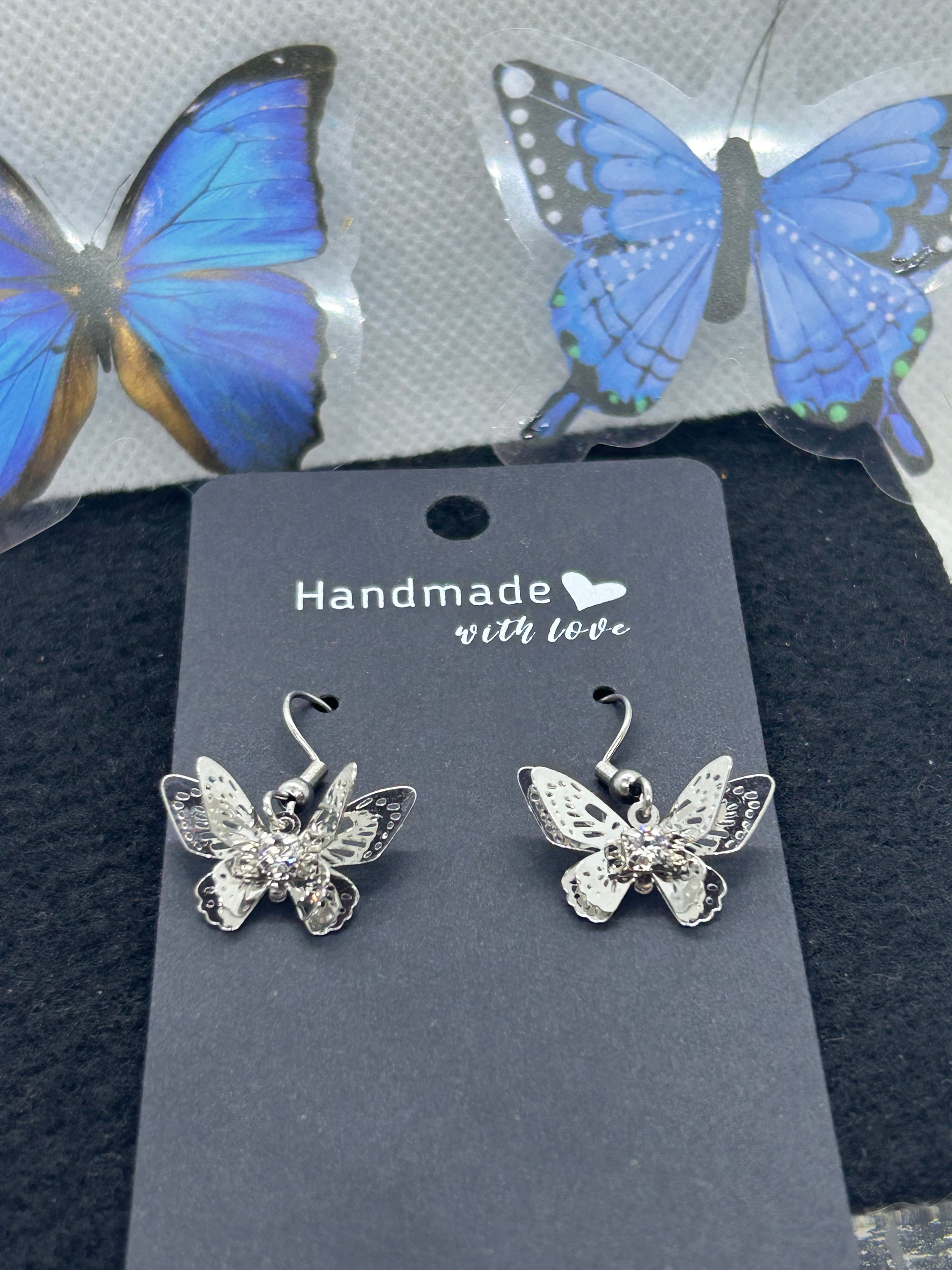 Small Butterfly Earrings