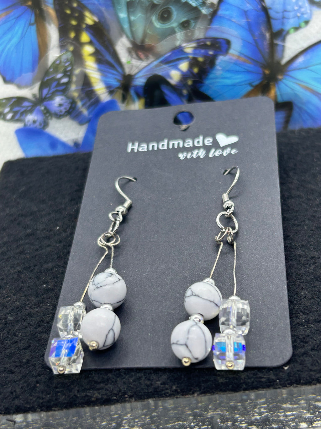 Glass Beaded Earrings