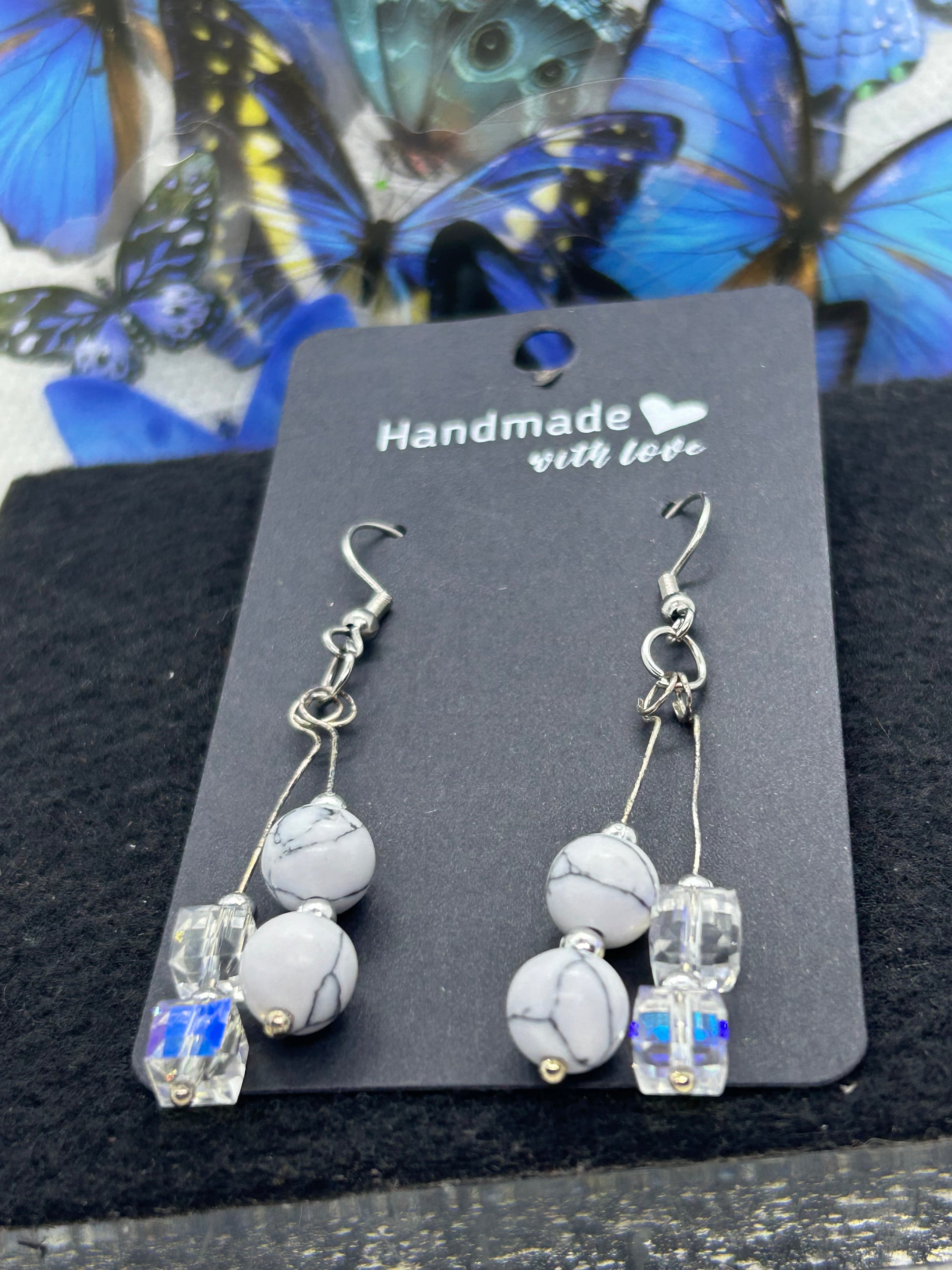 Glass Beaded Earrings