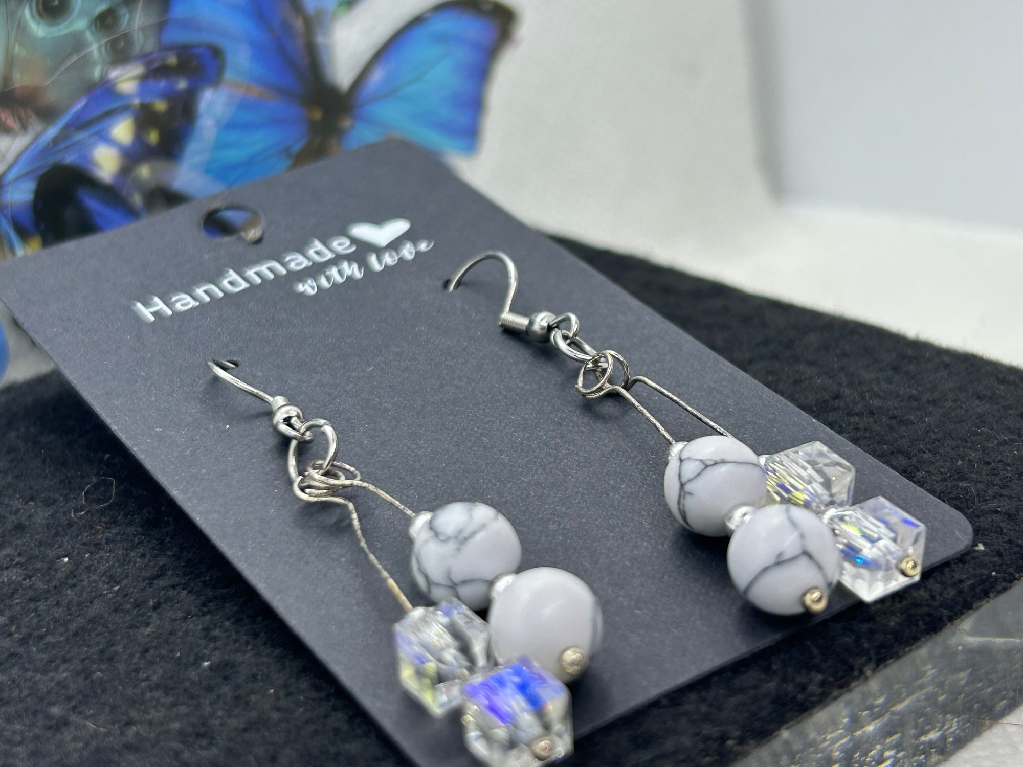 Glass Beaded Earrings