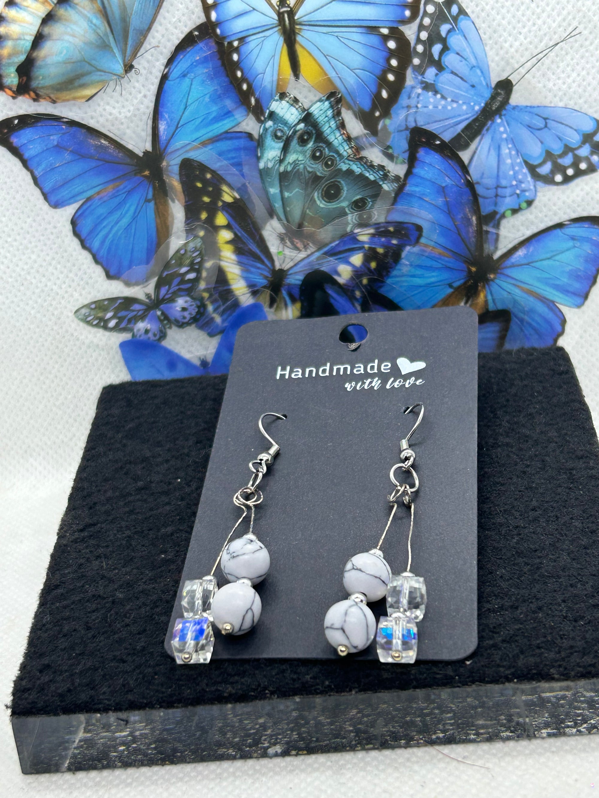 Glass Beaded Earrings