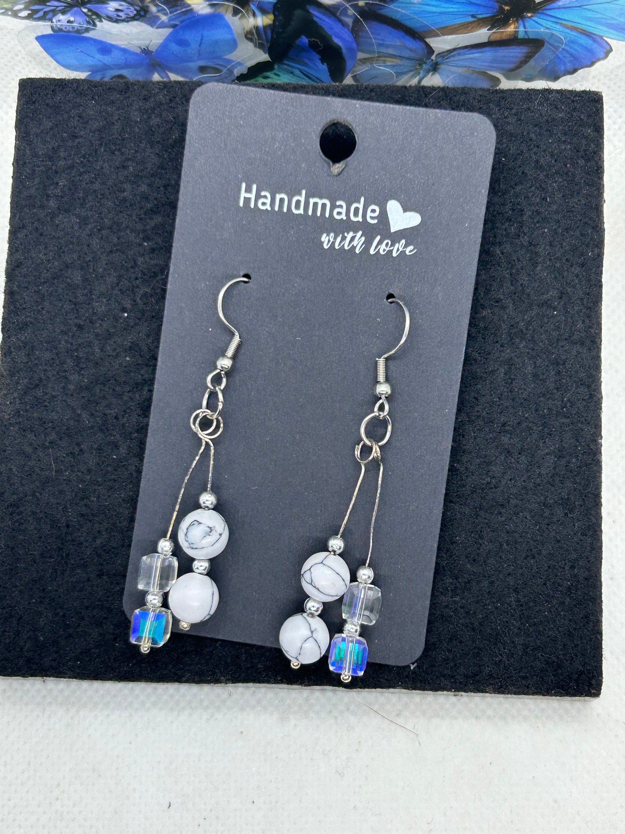 Glass Beaded Earrings