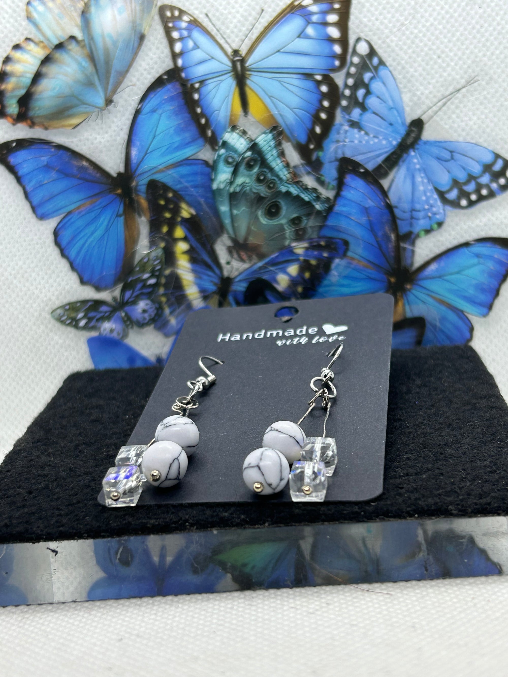 Glass Beaded Earrings