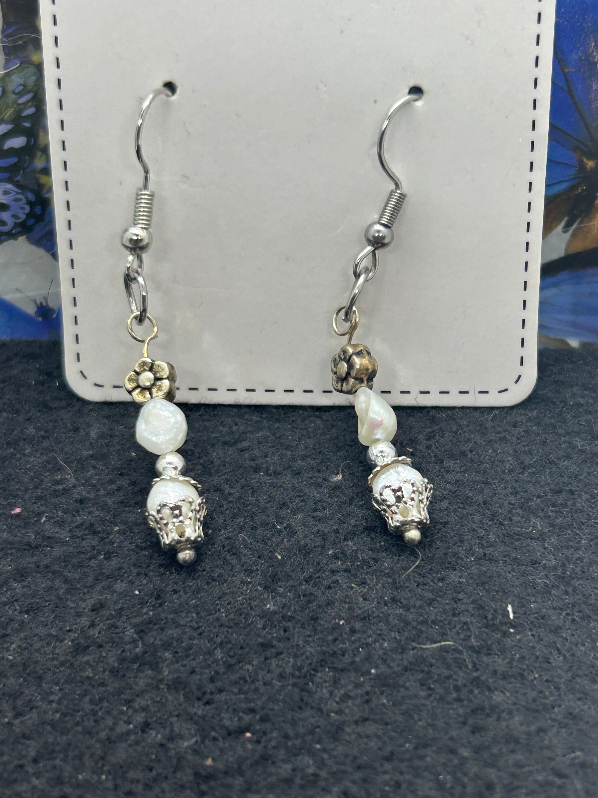 Fresh Water Pearl Earrings