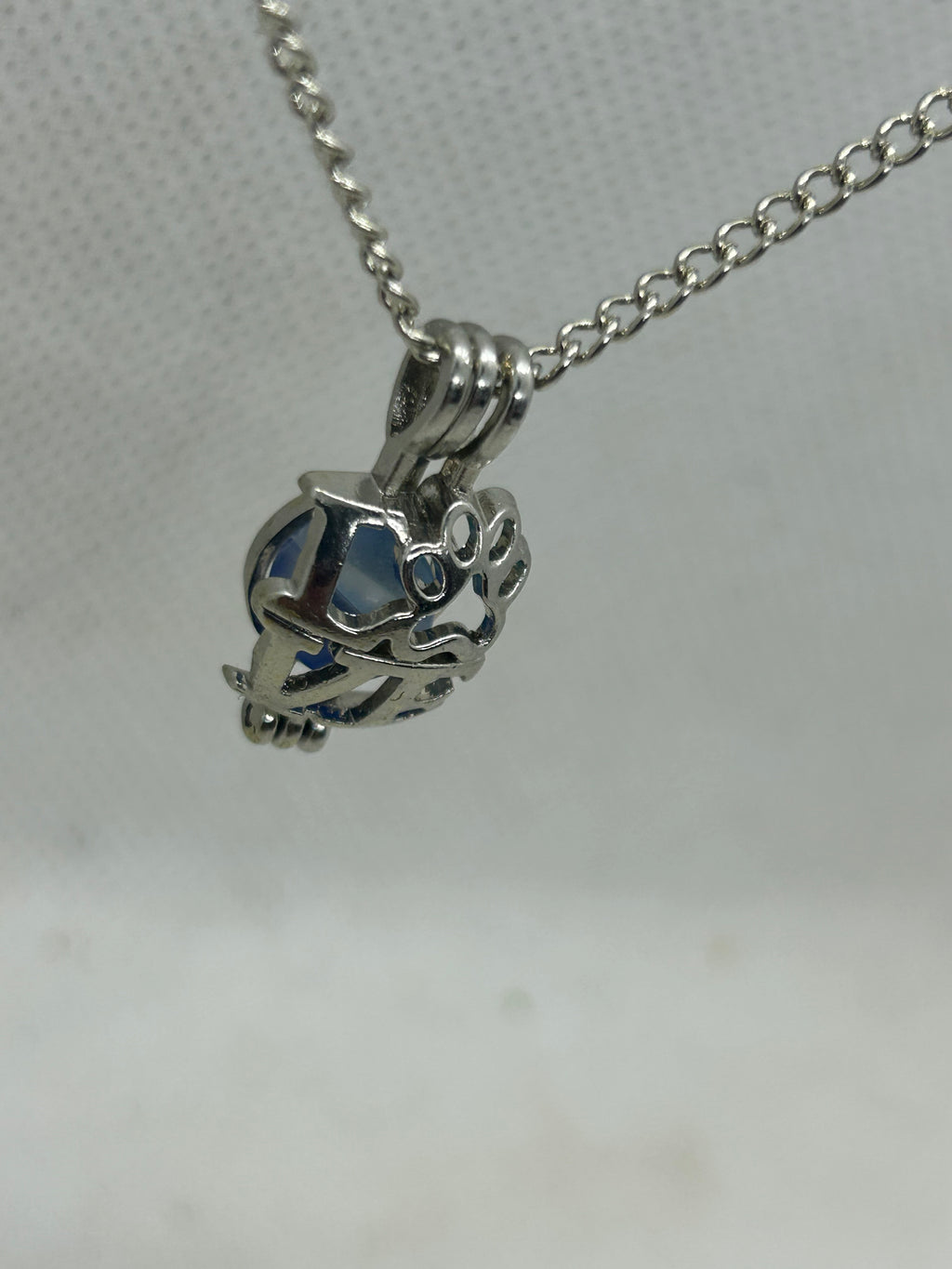 Love Paw Print Necklace