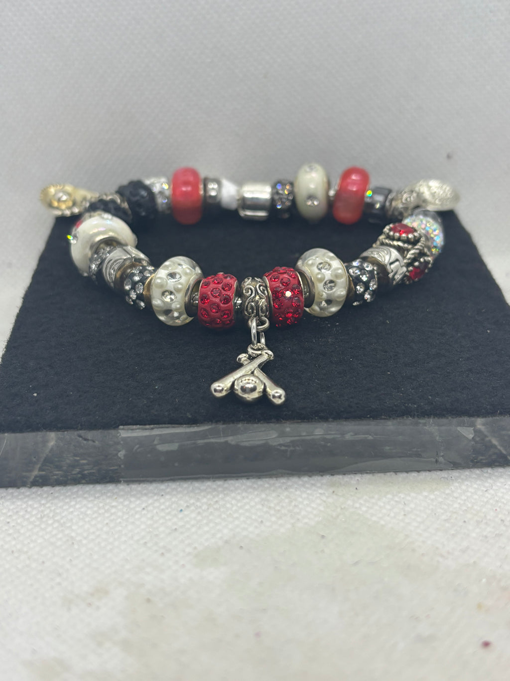 Baseball Charm Bracelet