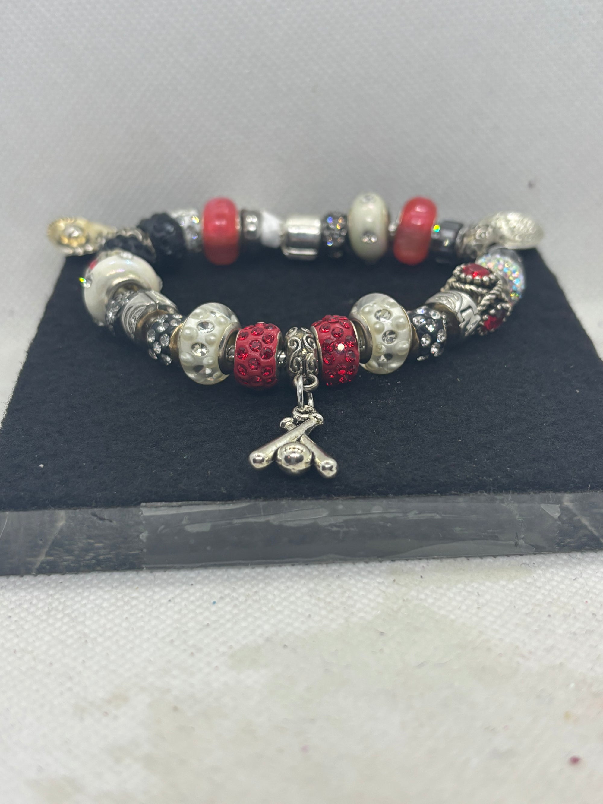 Baseball Charm Bracelet