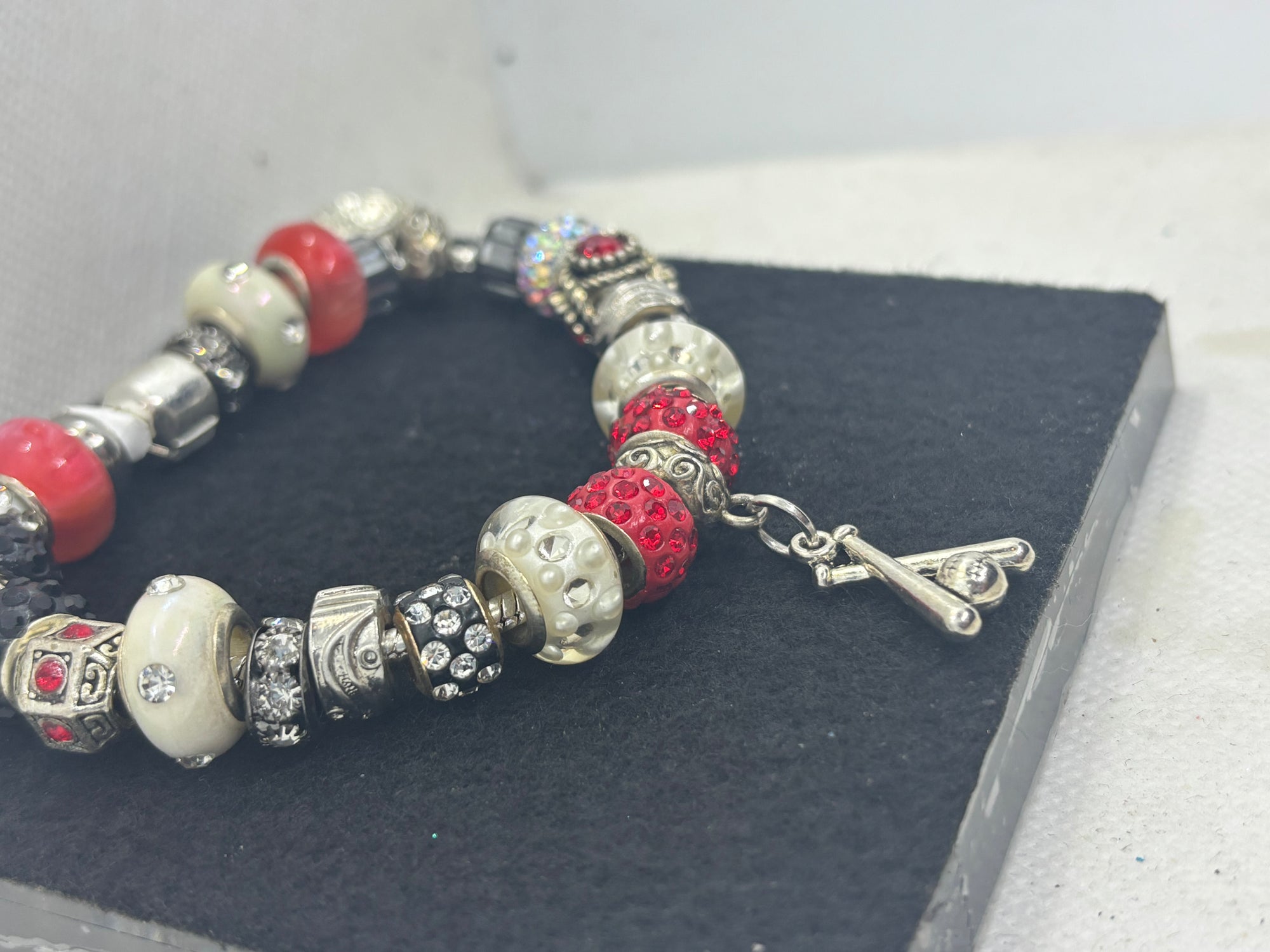 Baseball Charm Bracelet