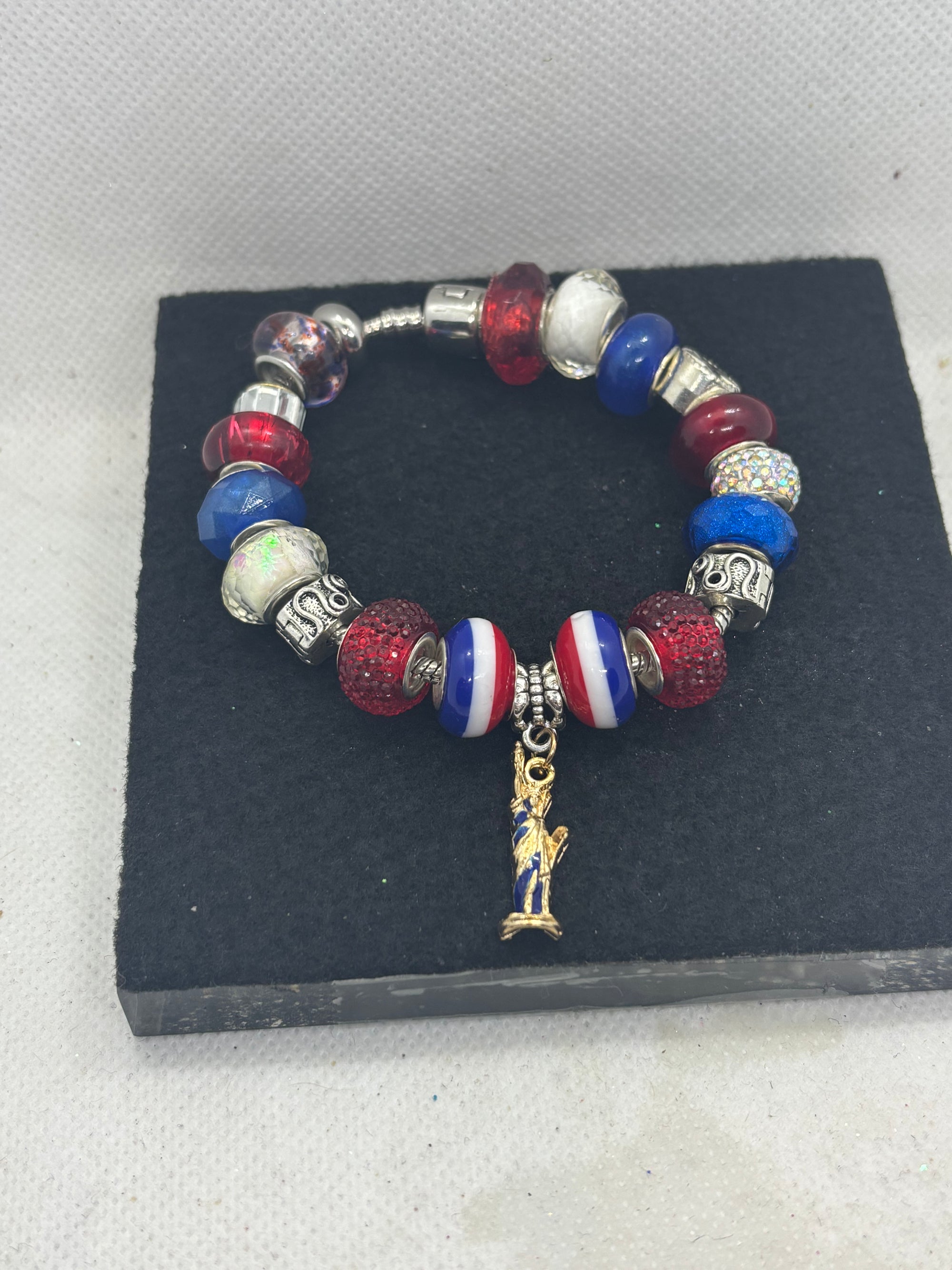Statue Of Liberty Charm Bracelet