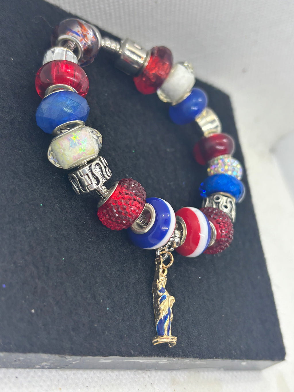 Statue Of Liberty Charm Bracelet