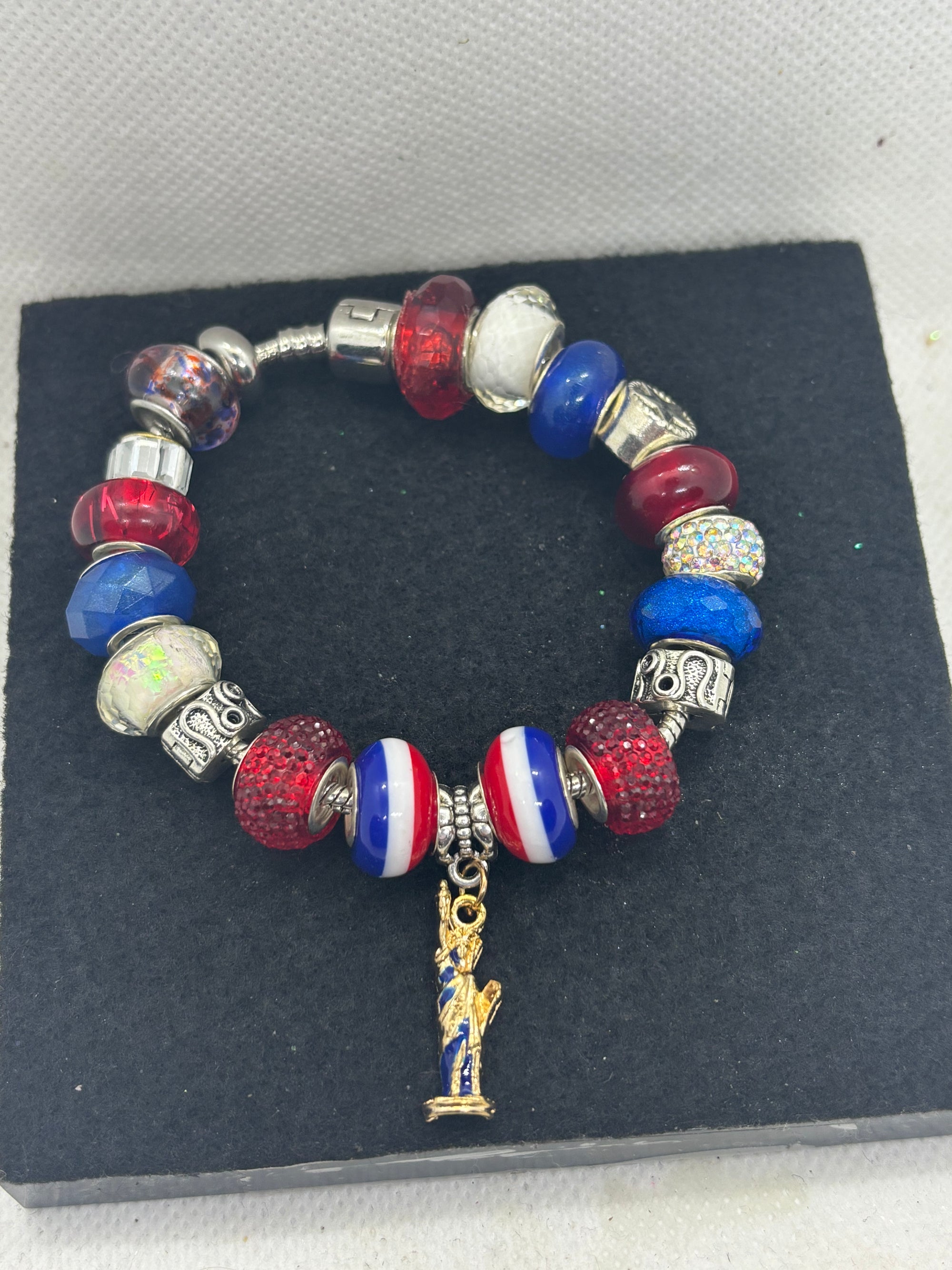 Statue Of Liberty Charm Bracelet