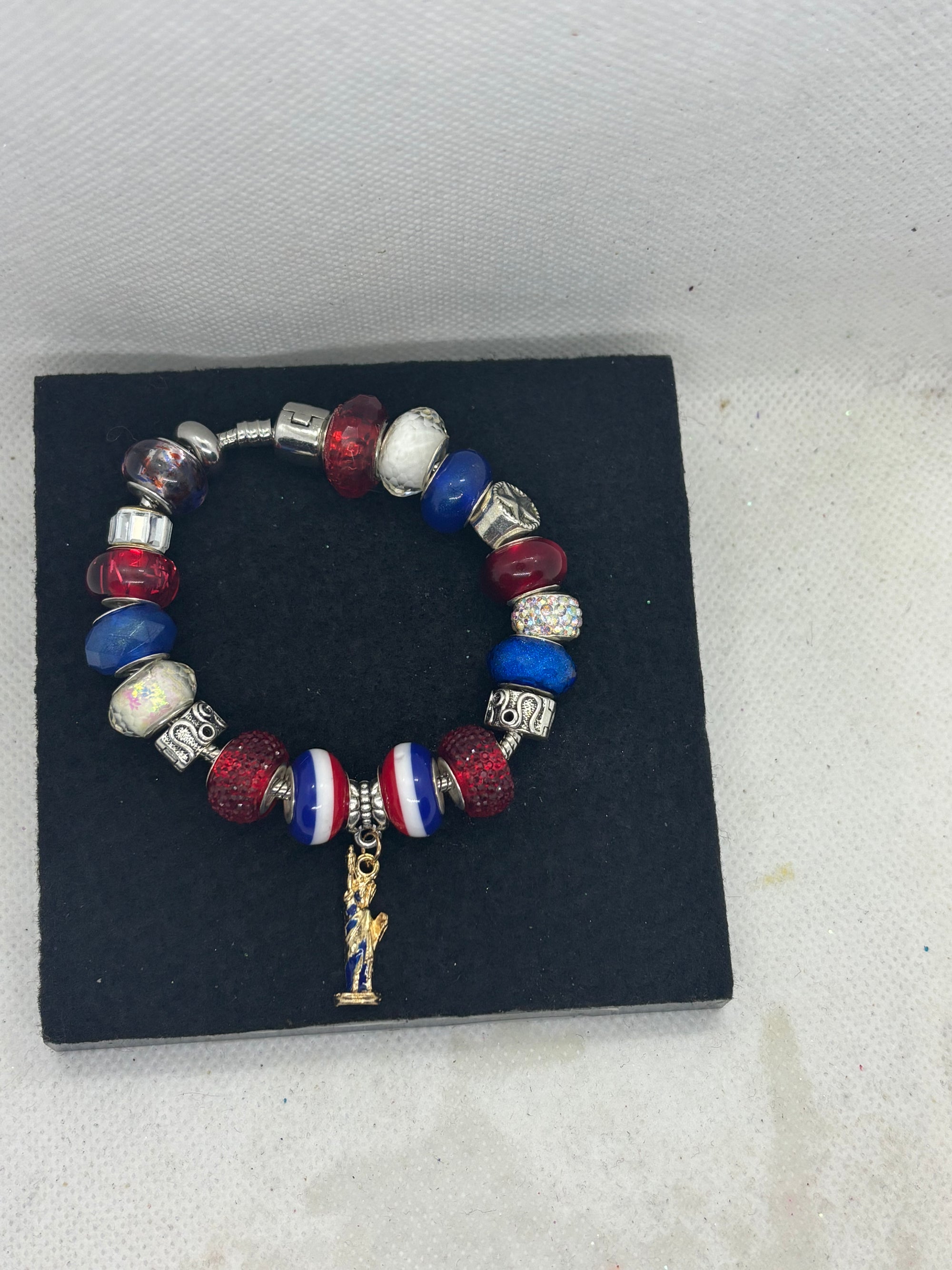 Statue Of Liberty Charm Bracelet