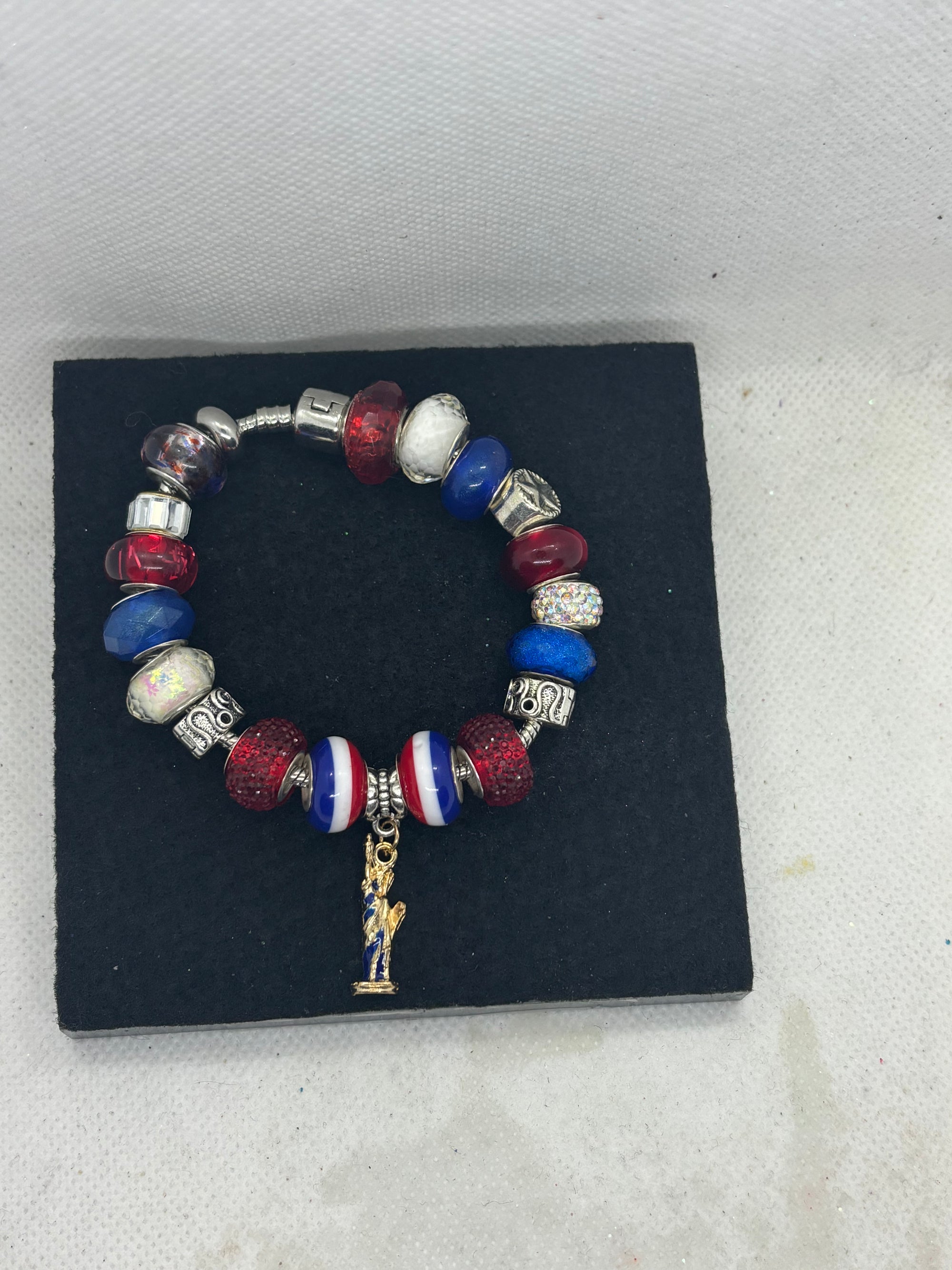 Statue Of Liberty Charm Bracelet
