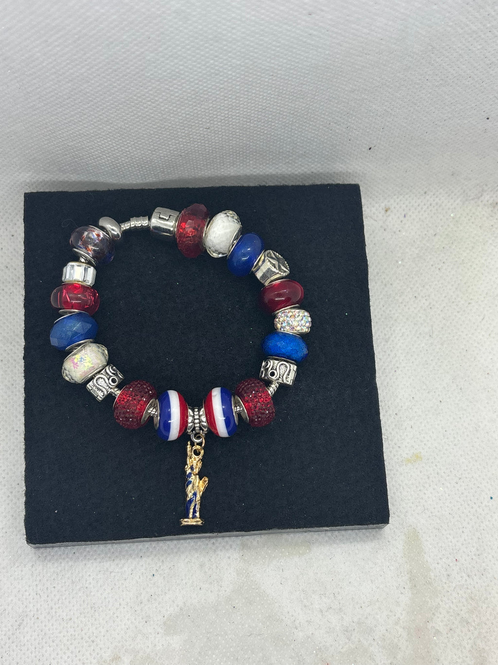 Statue Of Liberty Charm Bracelet