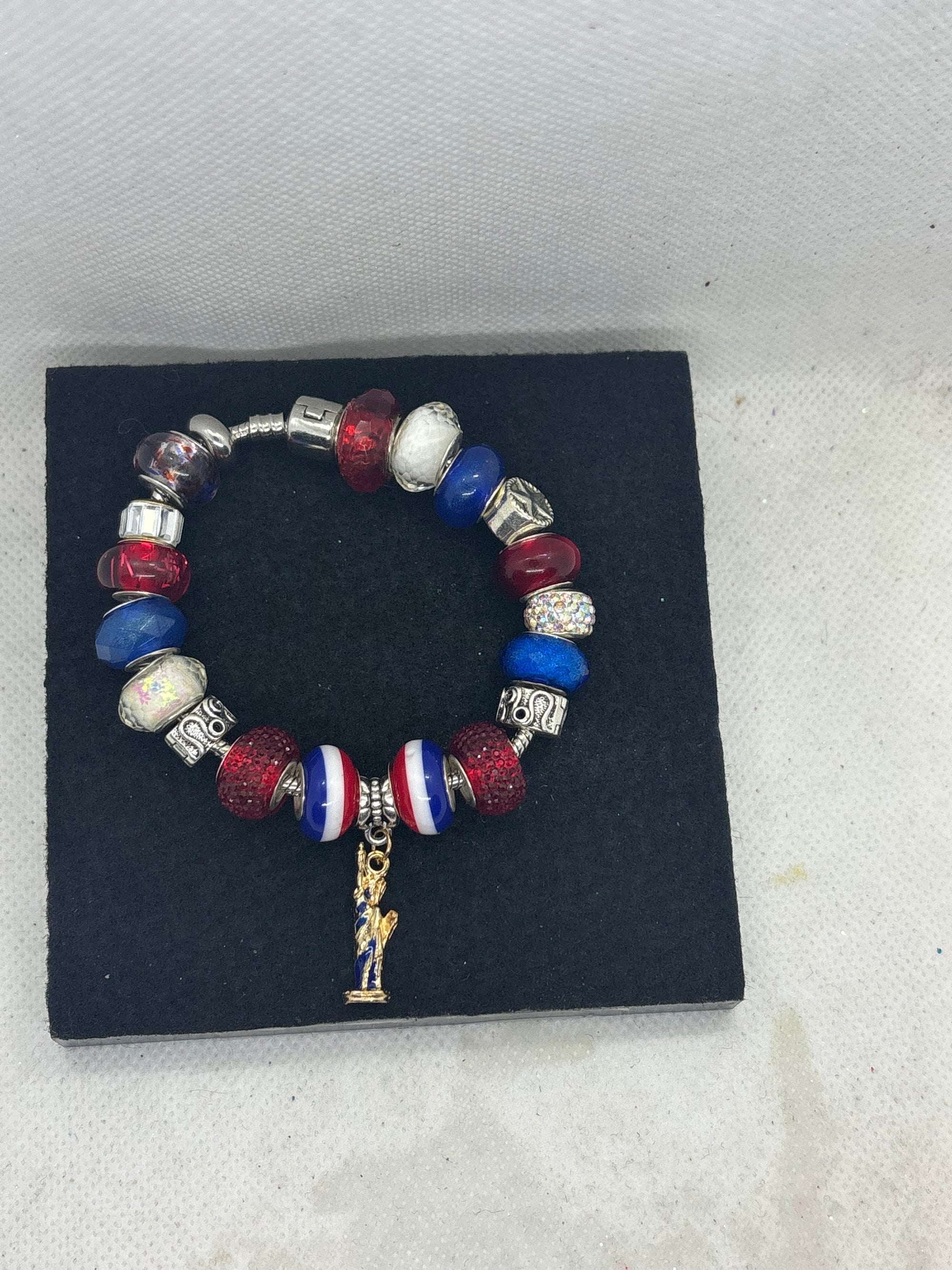 Statue Of Liberty Charm Bracelet