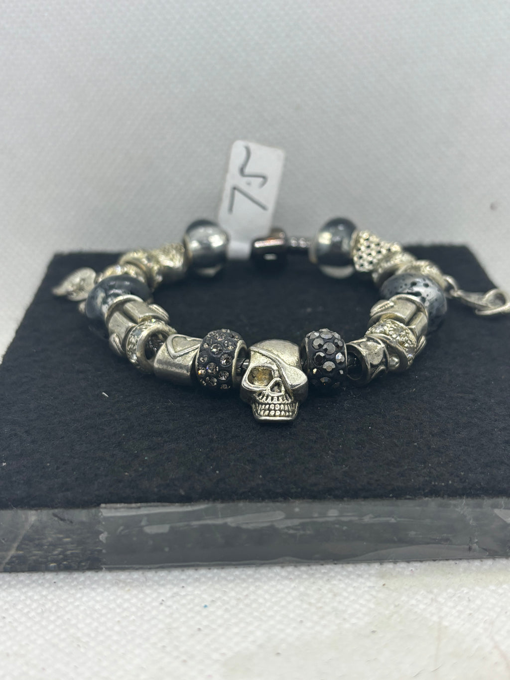 Skull Charm Bracelet