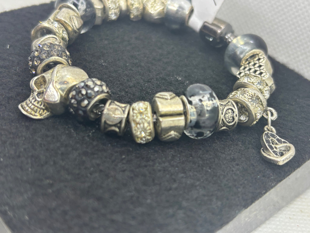 Skull Charm Bracelet