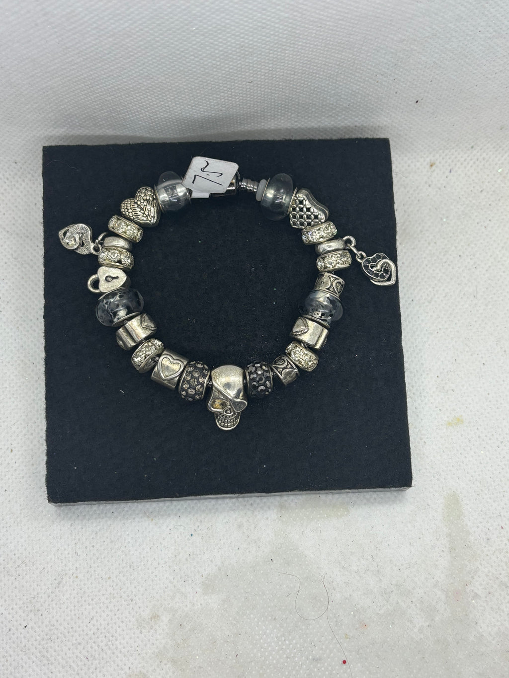 Skull Charm Bracelet