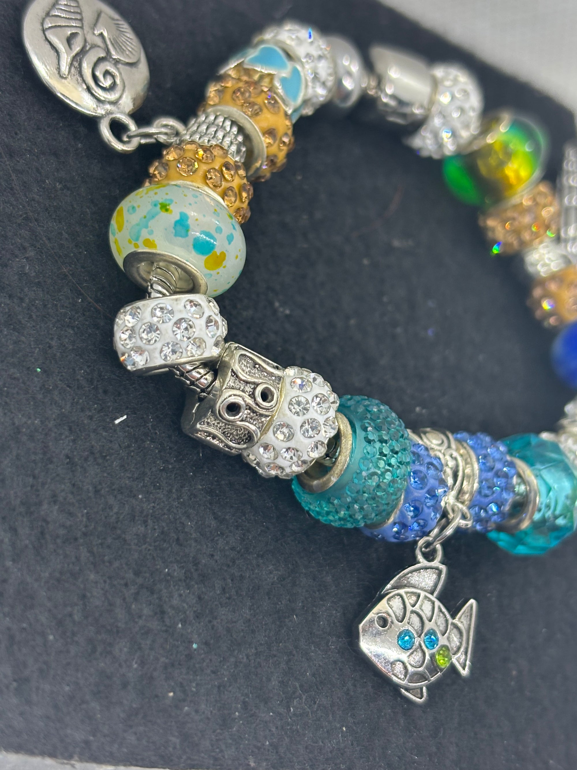 Beach Themed Charm Bracelet