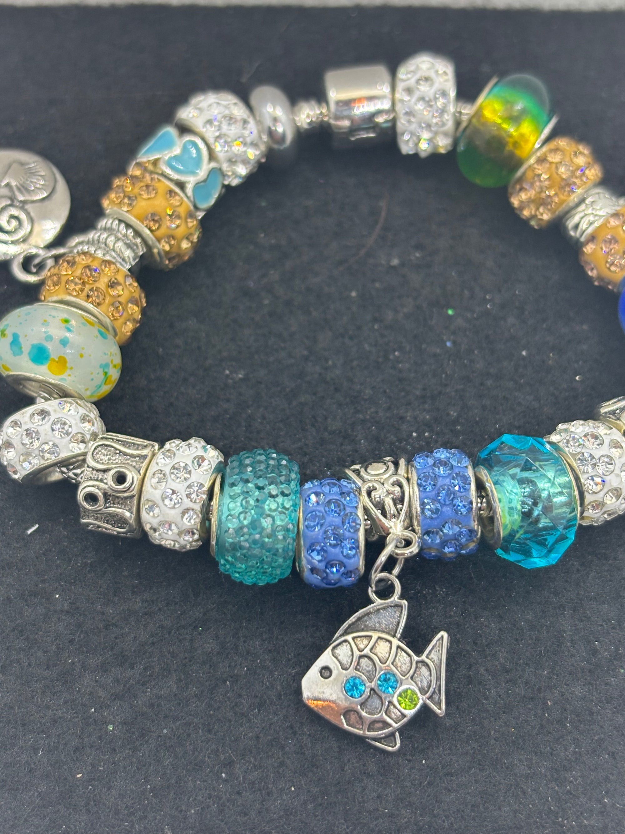 Beach Themed Charm Bracelet
