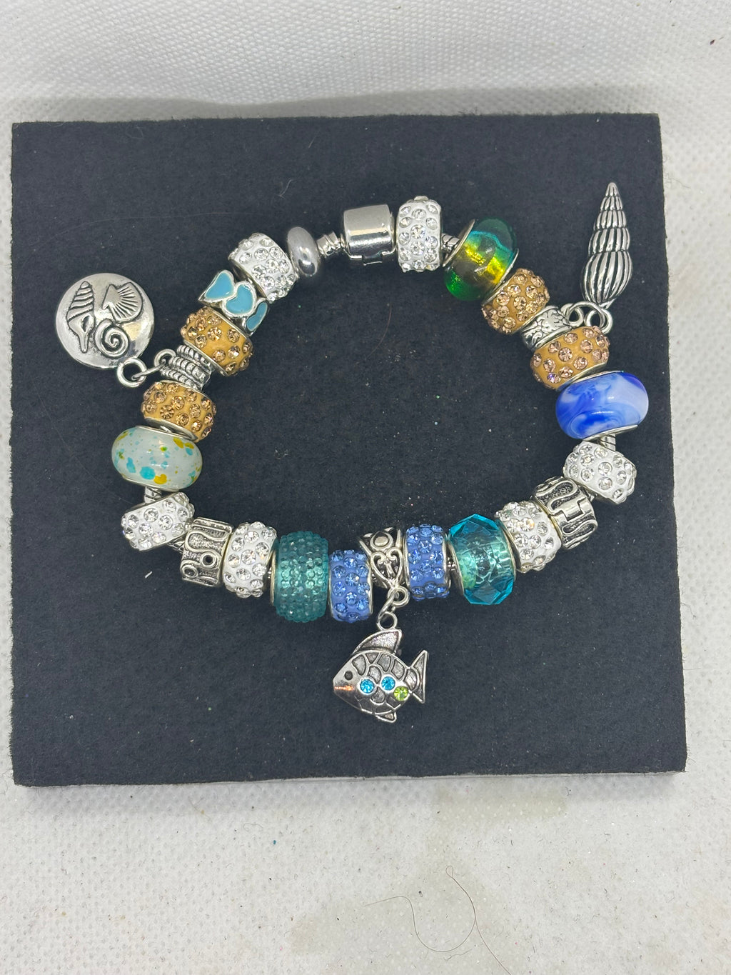 Beach Themed Charm Bracelet