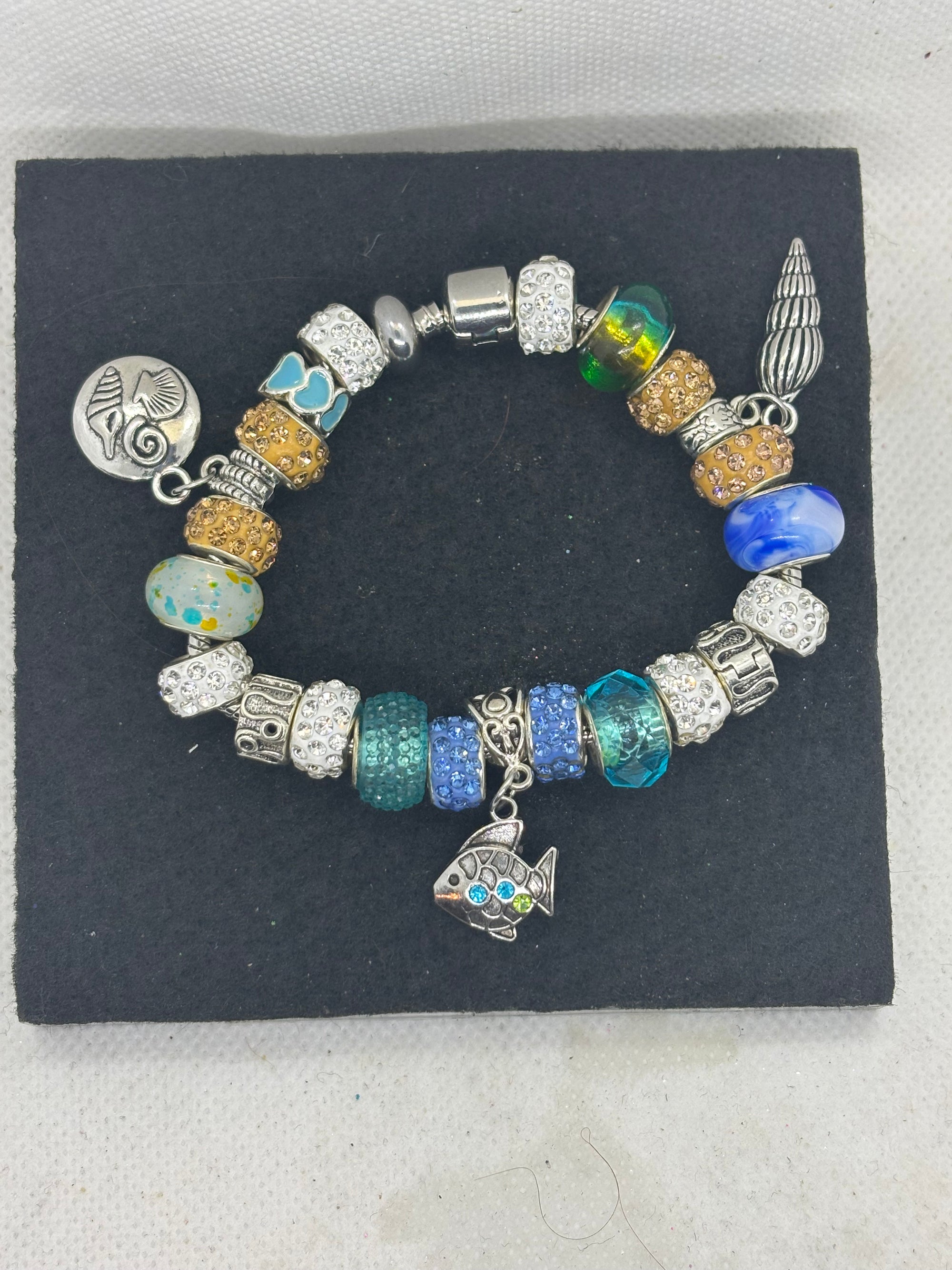 Beach Themed Charm Bracelet