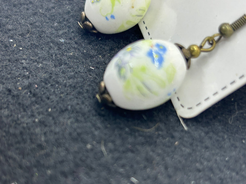 Antique Flower Earrings