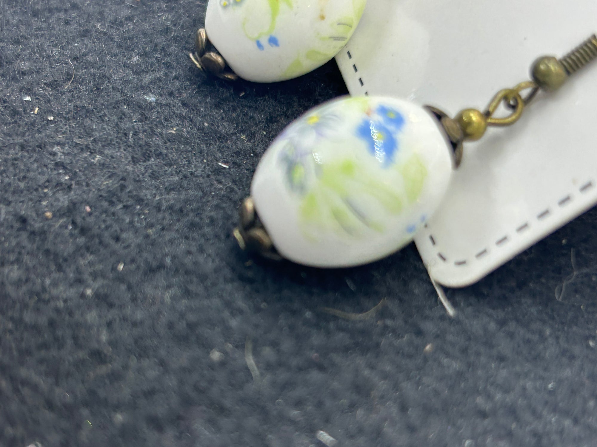 Antique Flower Earrings