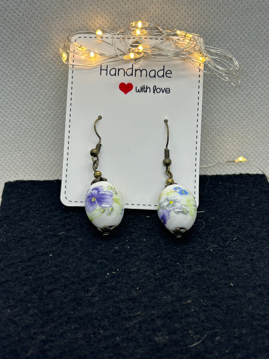 Antique Flower Earrings
