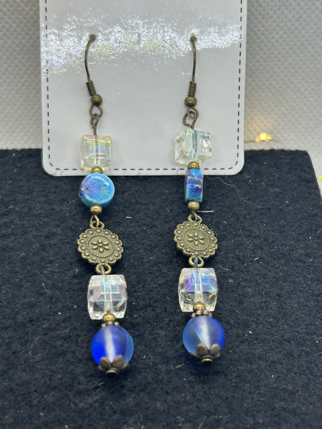 Blue Antique Earrings