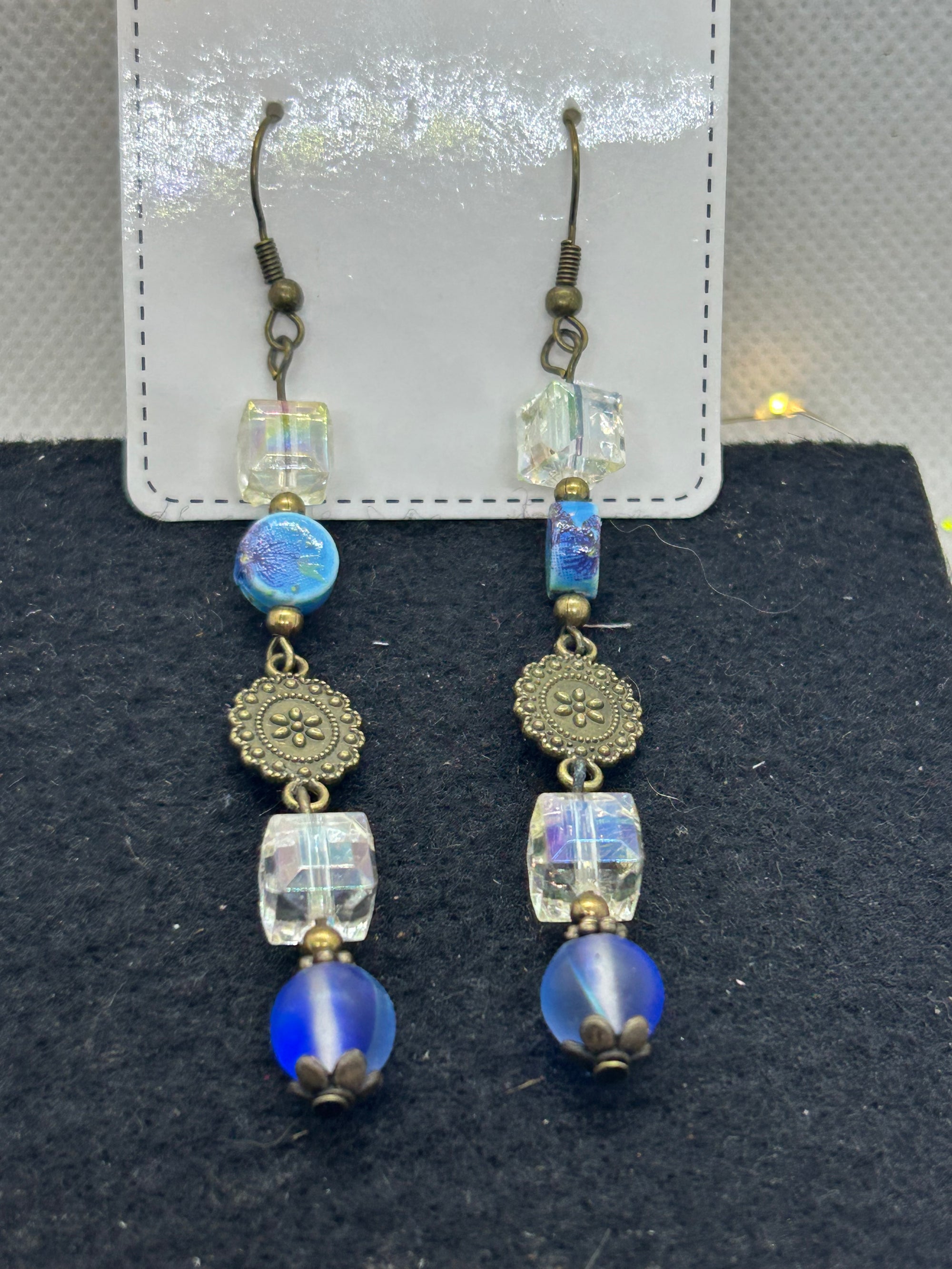 Blue Antique Earrings