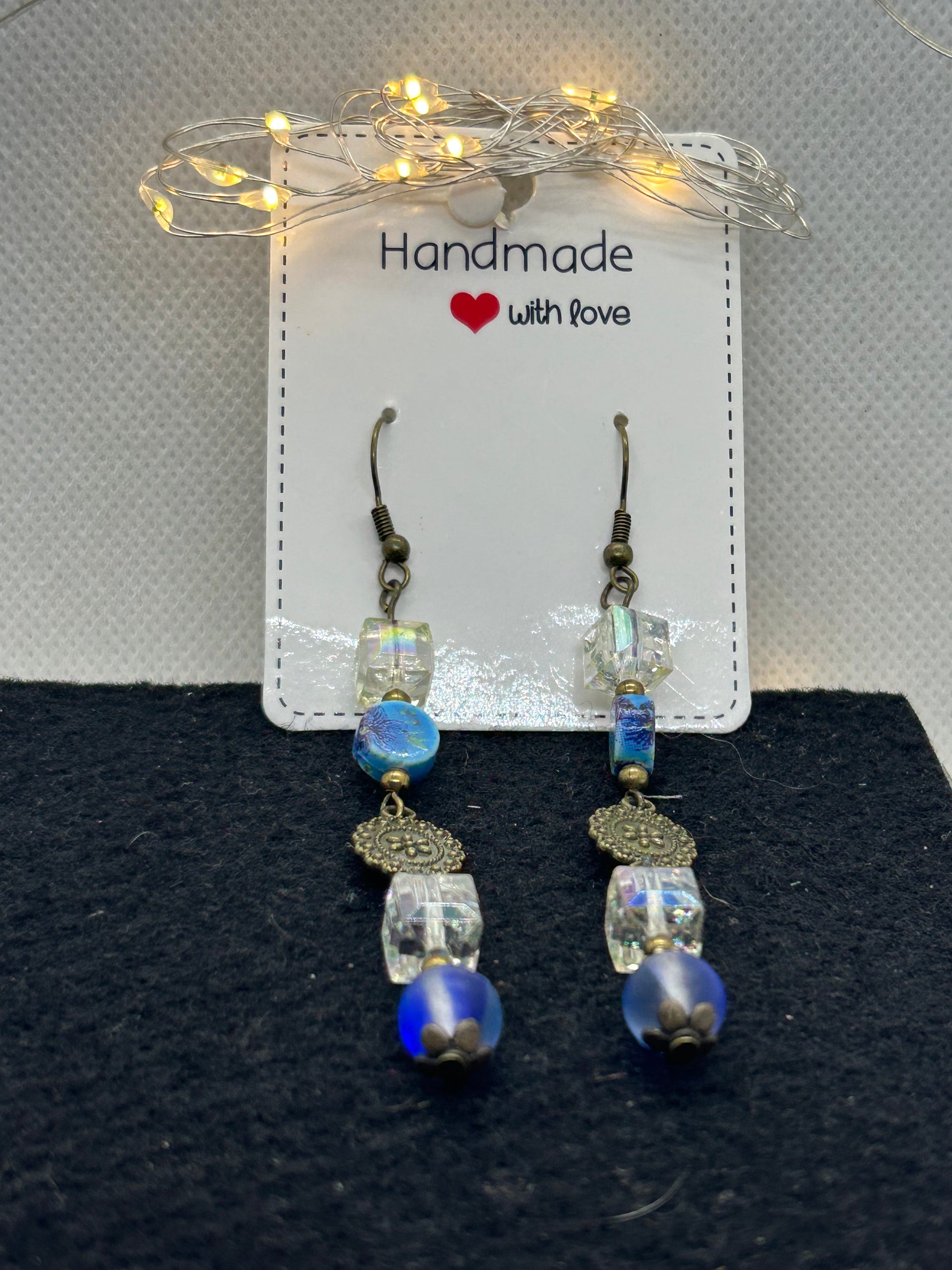 Blue Antique Earrings
