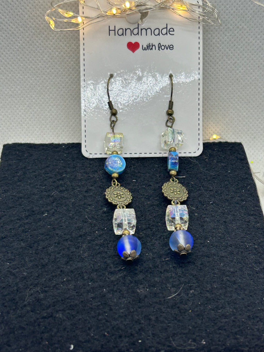 Blue Antique Earrings