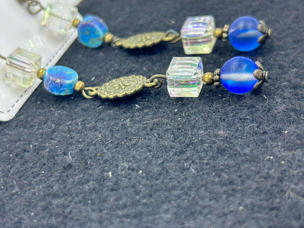 Blue Antique Earrings