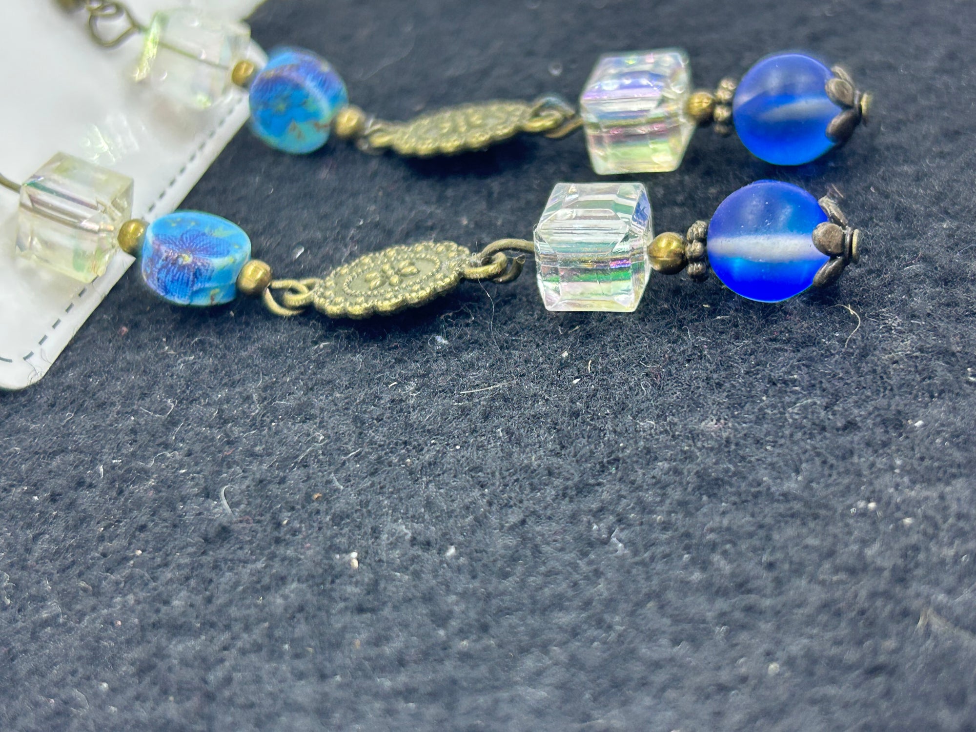 Blue Antique Earrings