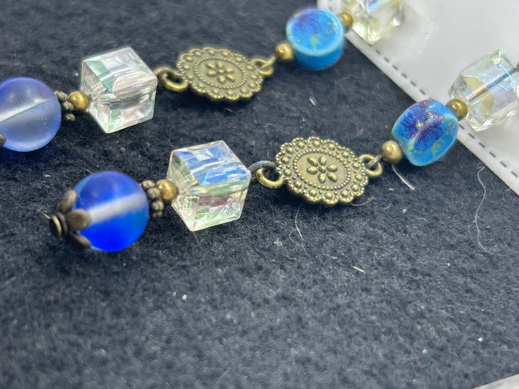 Blue Antique Earrings