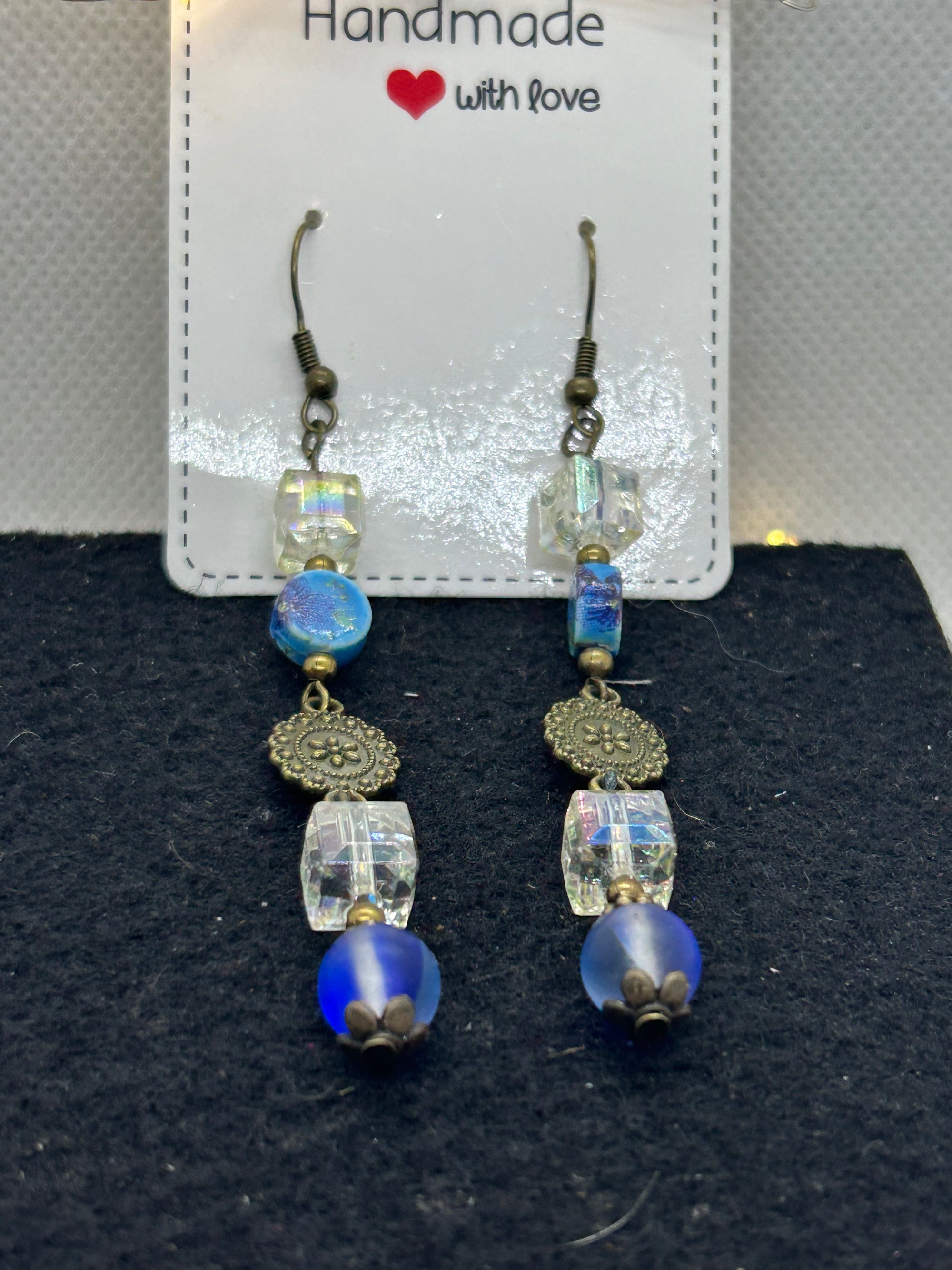 Blue Antique Earrings