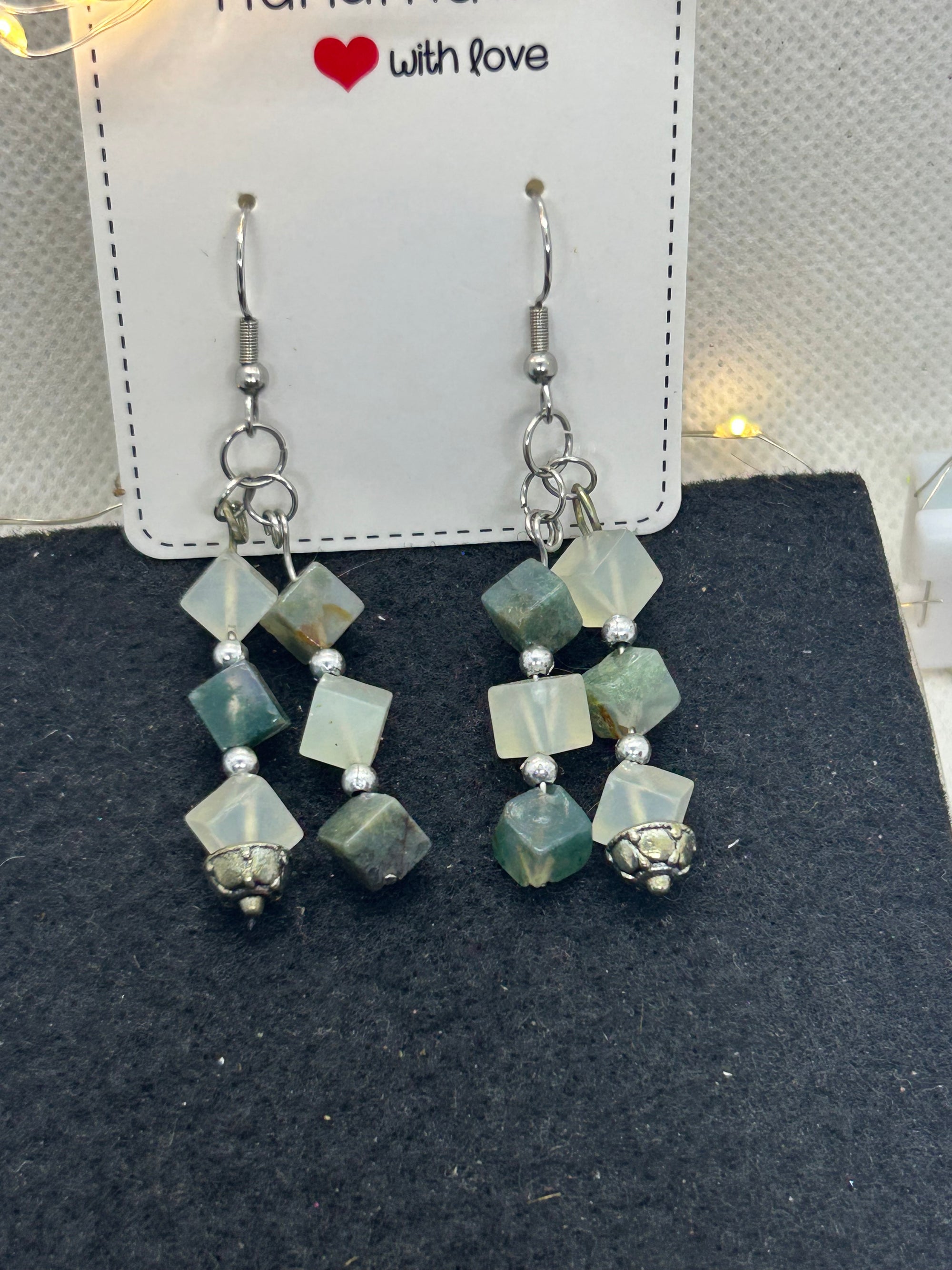 Natural Stone Earrings