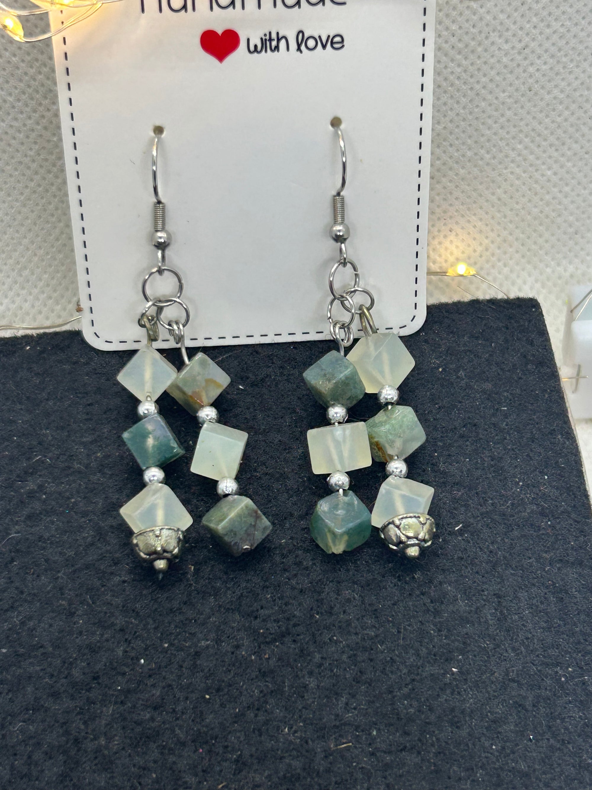 Natural Stone Earrings