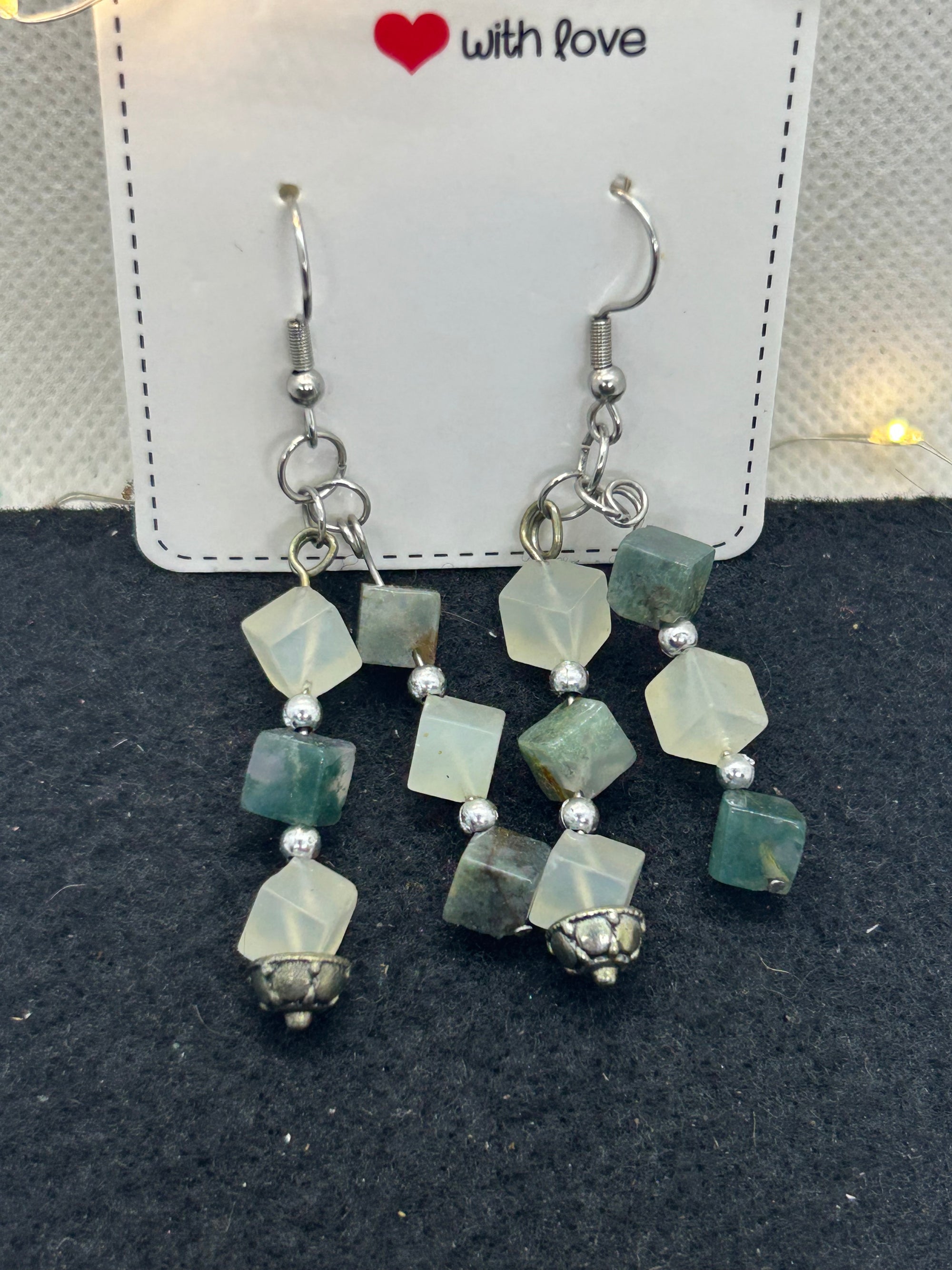 Natural Stone Earrings