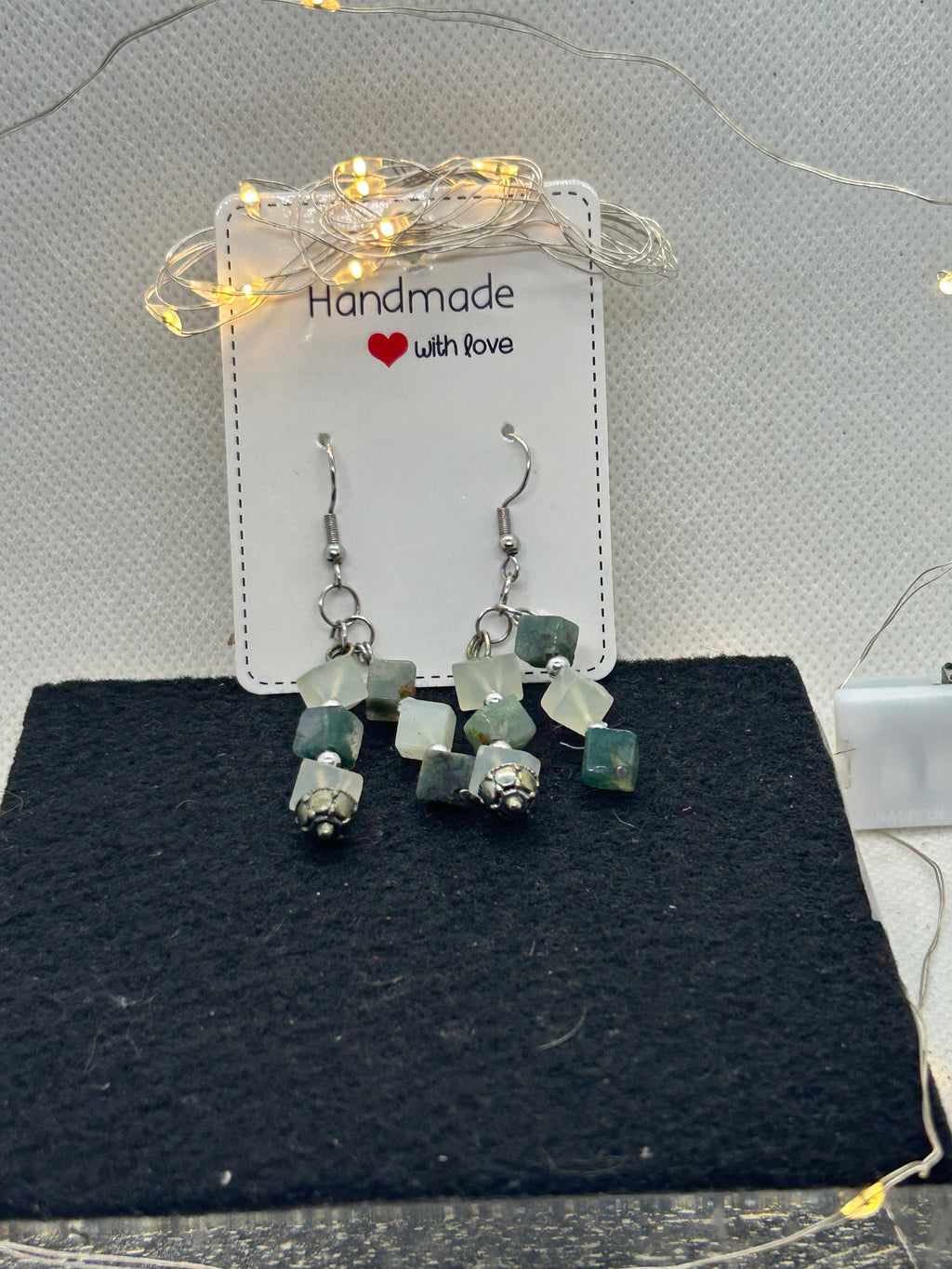 Natural Stone Earrings