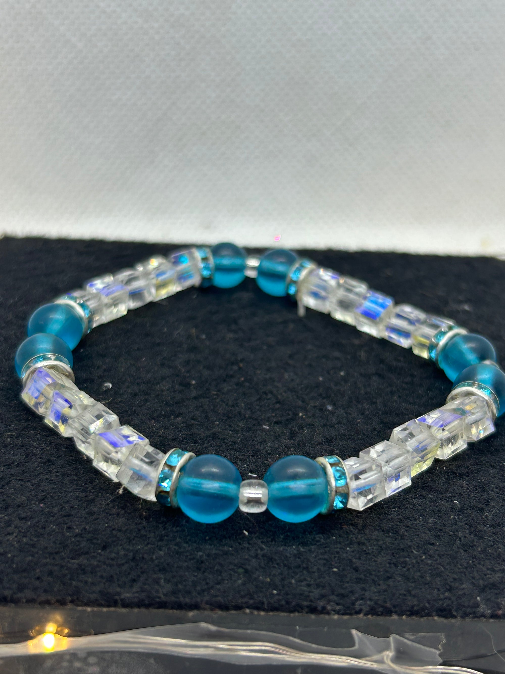 Bead Sea Glass Beaded Bracelet