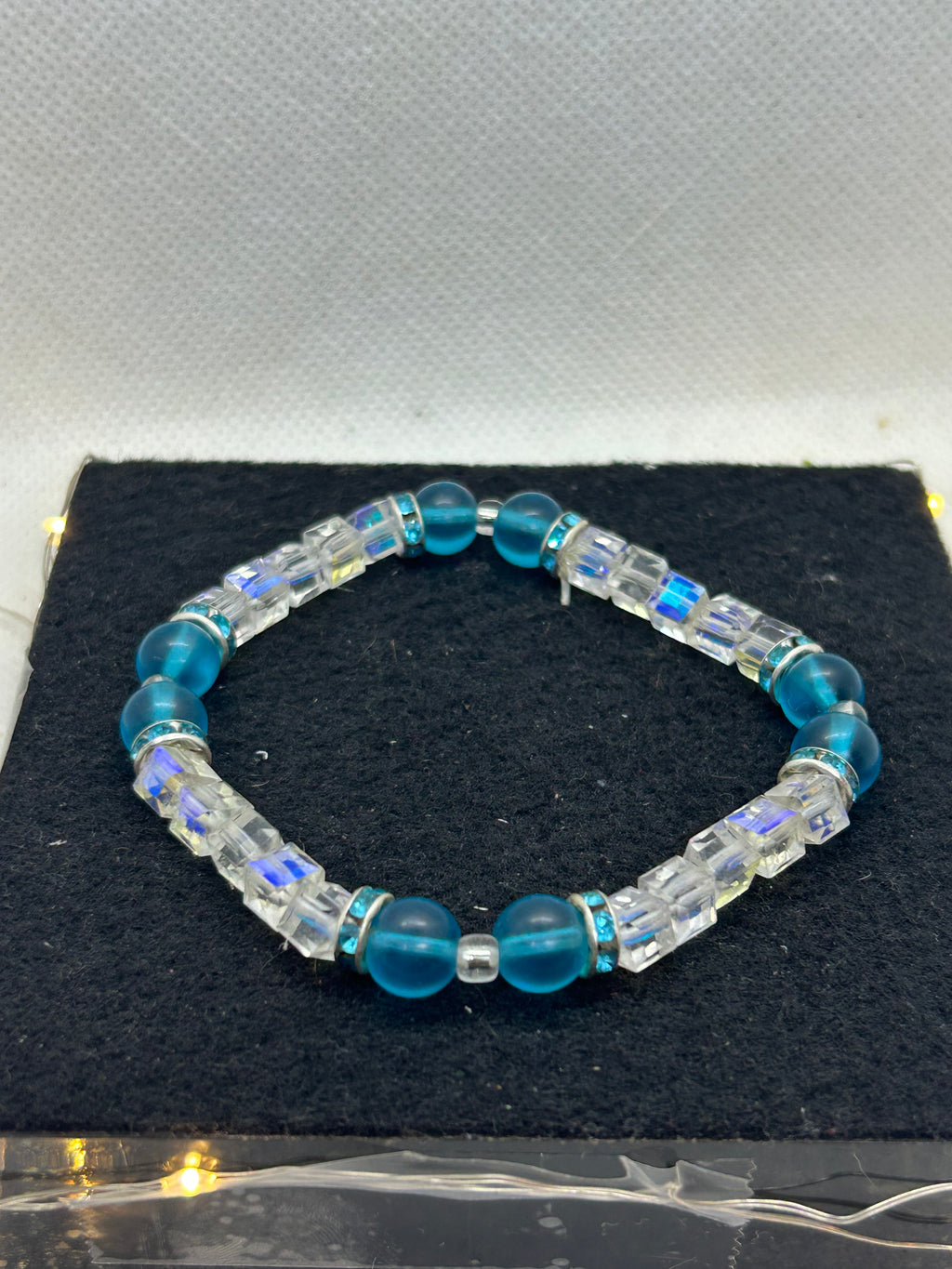 Bead Sea Glass Beaded Bracelet