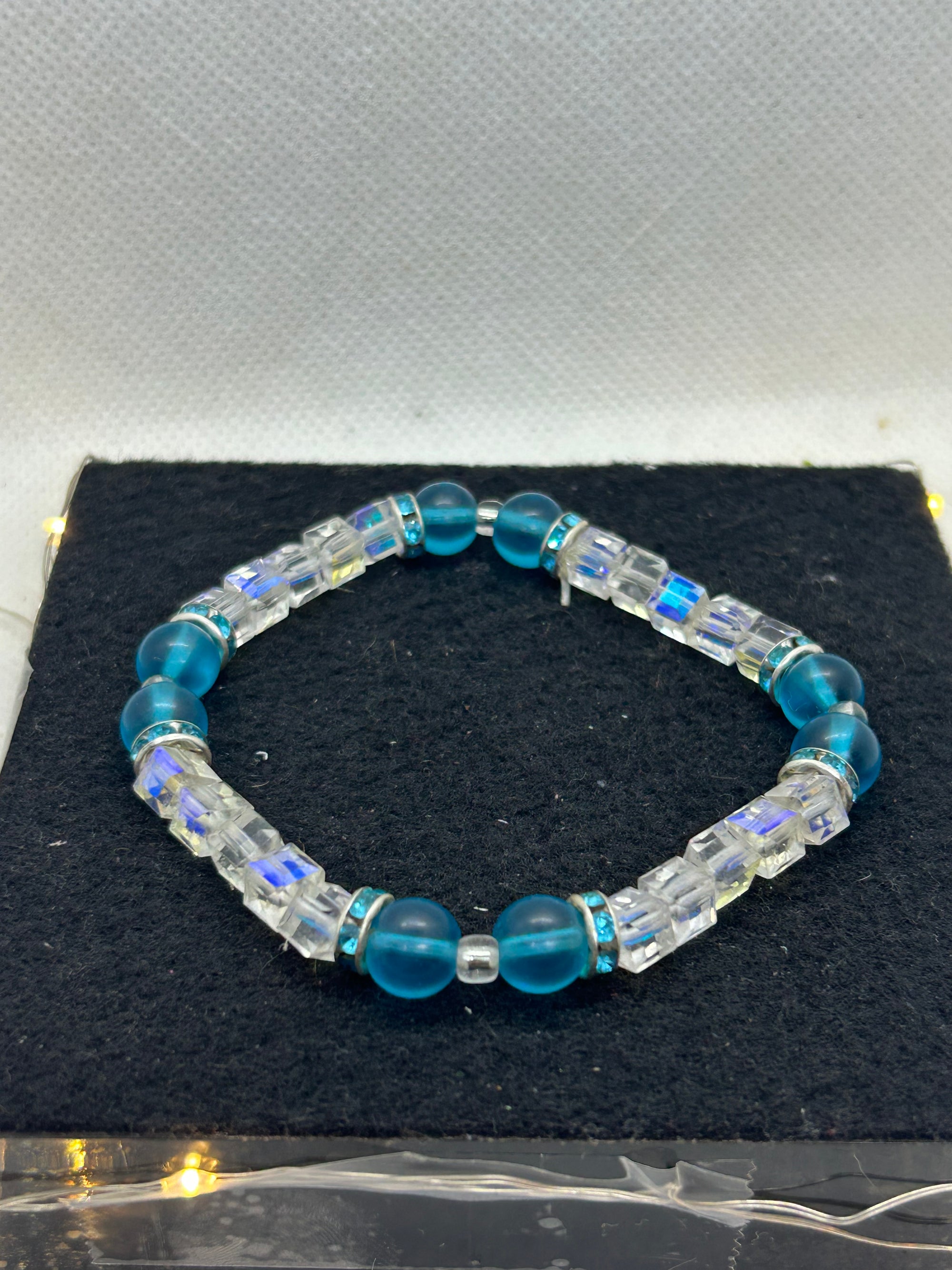 Bead Sea Glass Beaded Bracelet