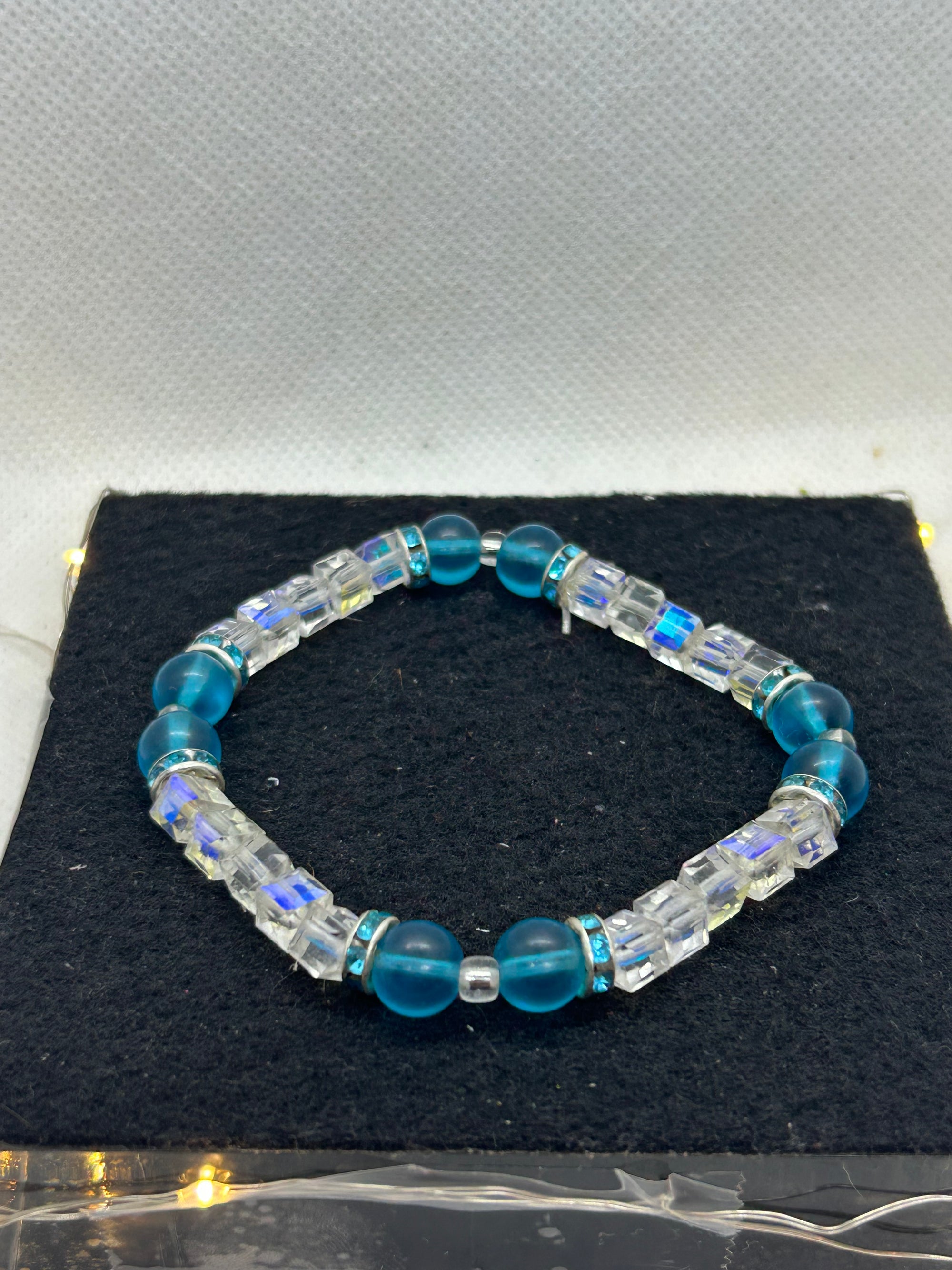 Bead Sea Glass Beaded Bracelet
