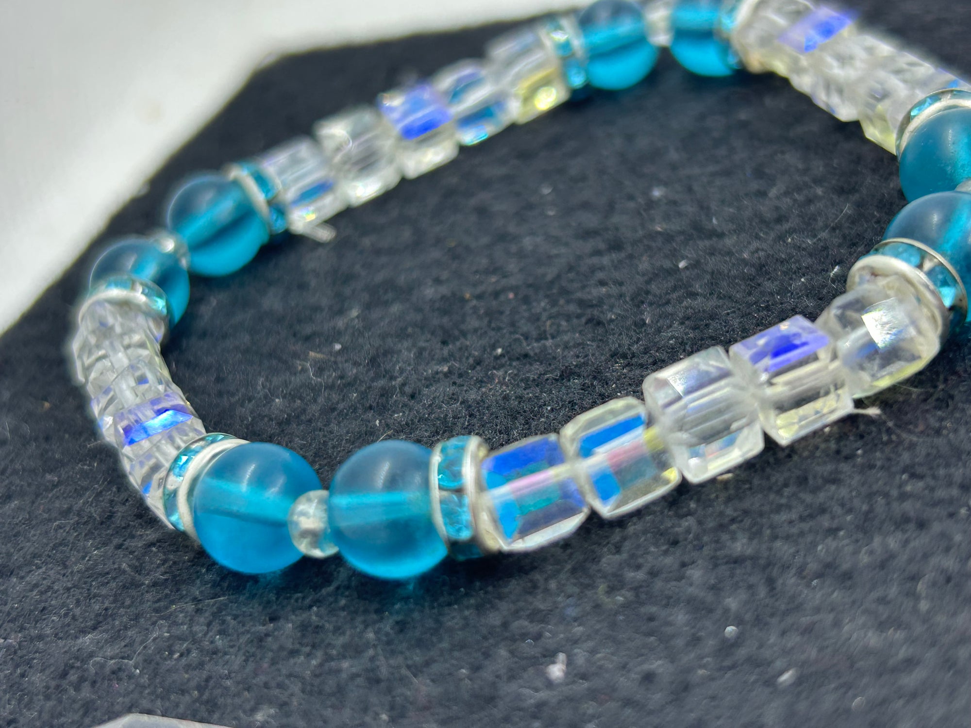 Bead Sea Glass Beaded Bracelet