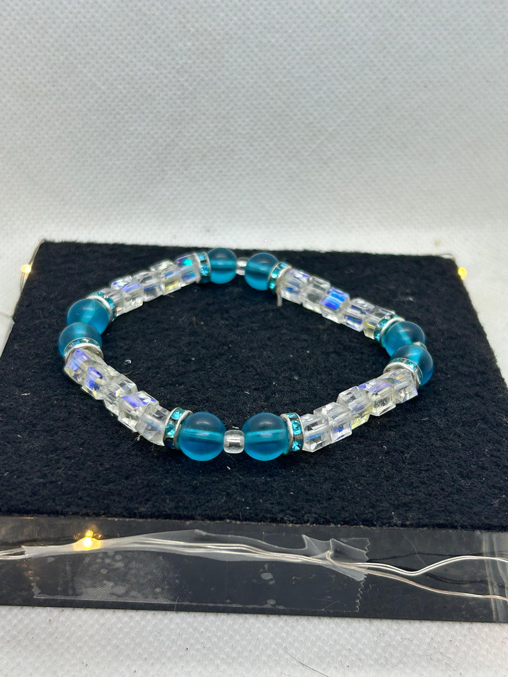 Bead Sea Glass Beaded Bracelet